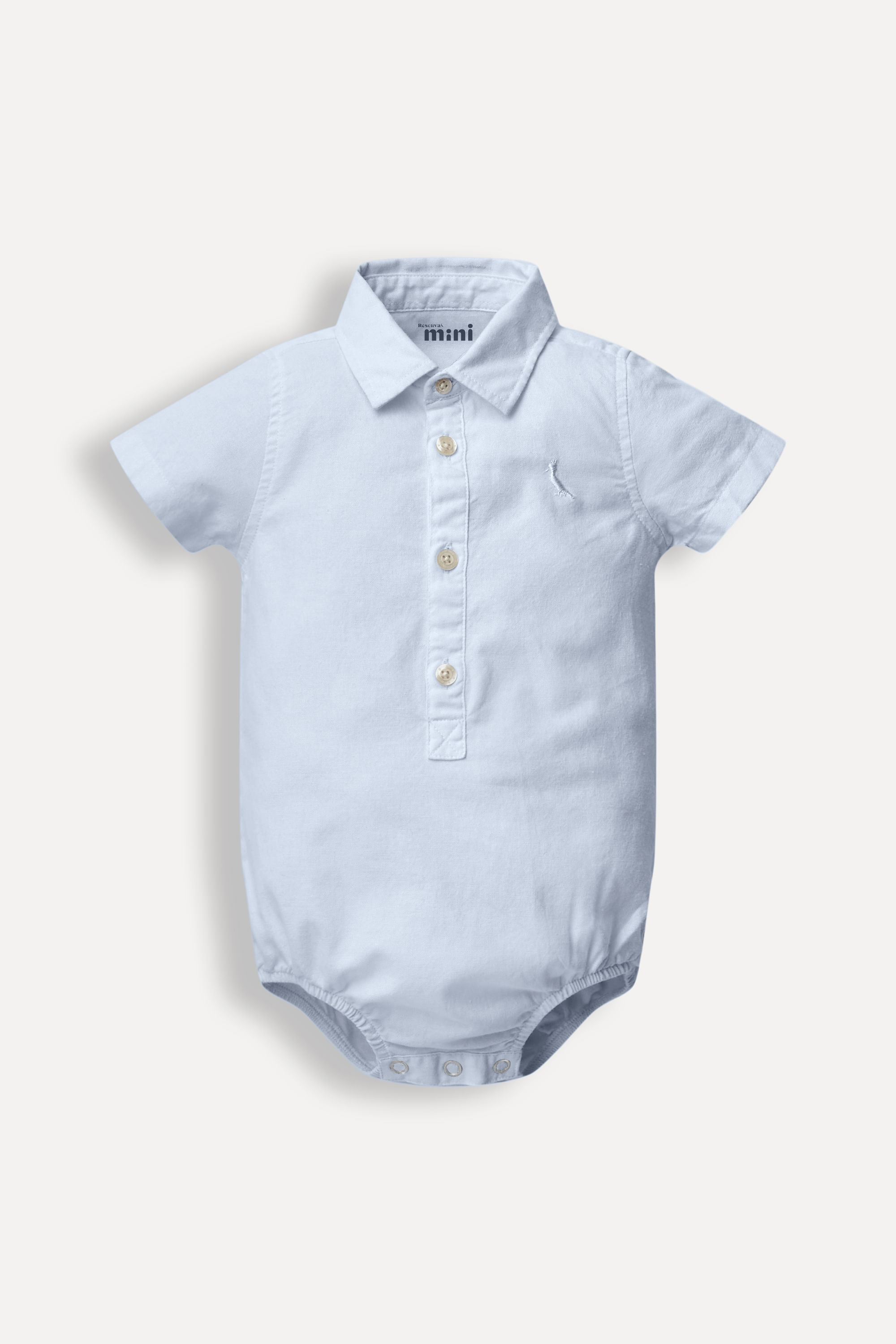 Camisa Bb Oxford Mc