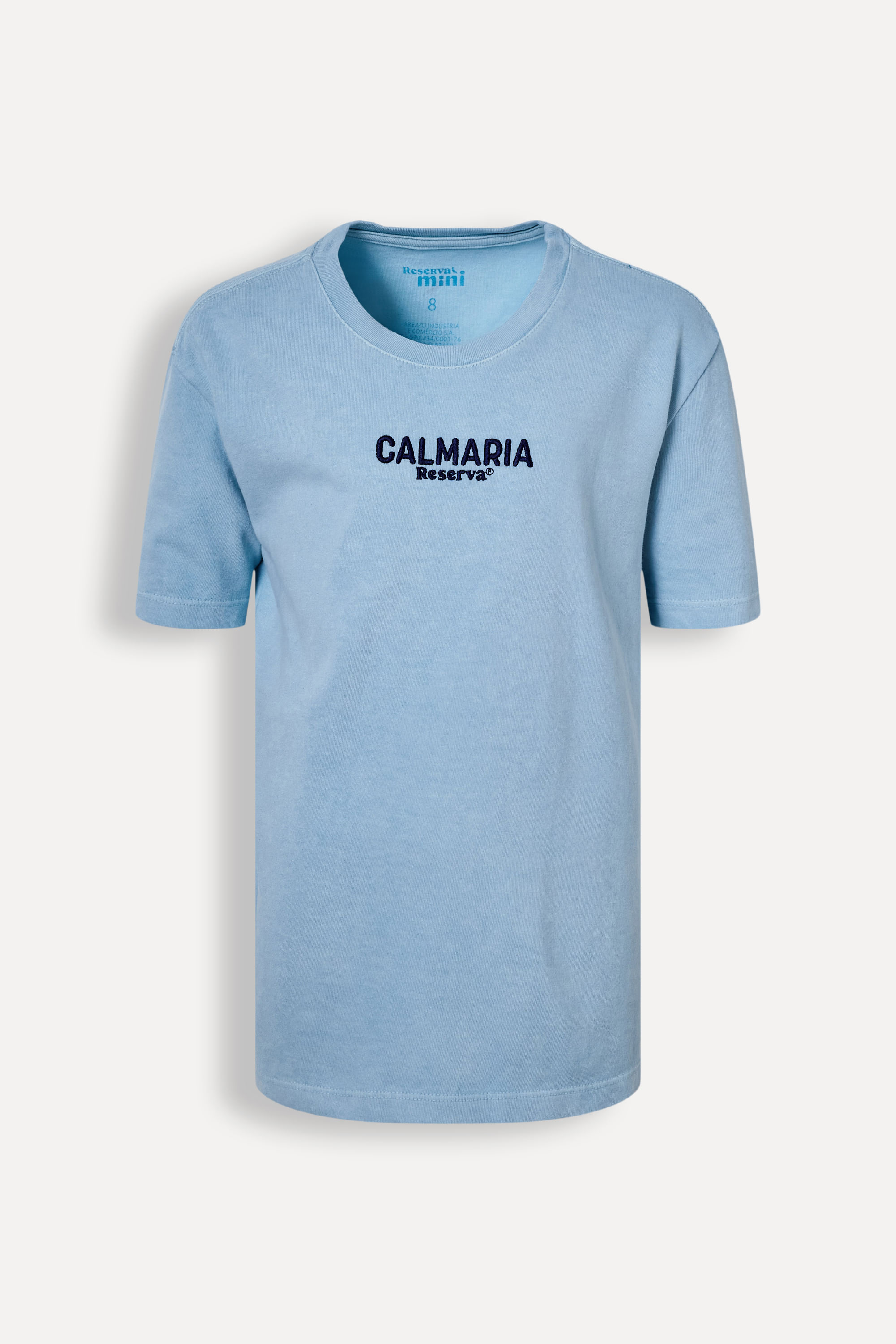 Camiseta Mc Mini Malhao Bordada Calmaria