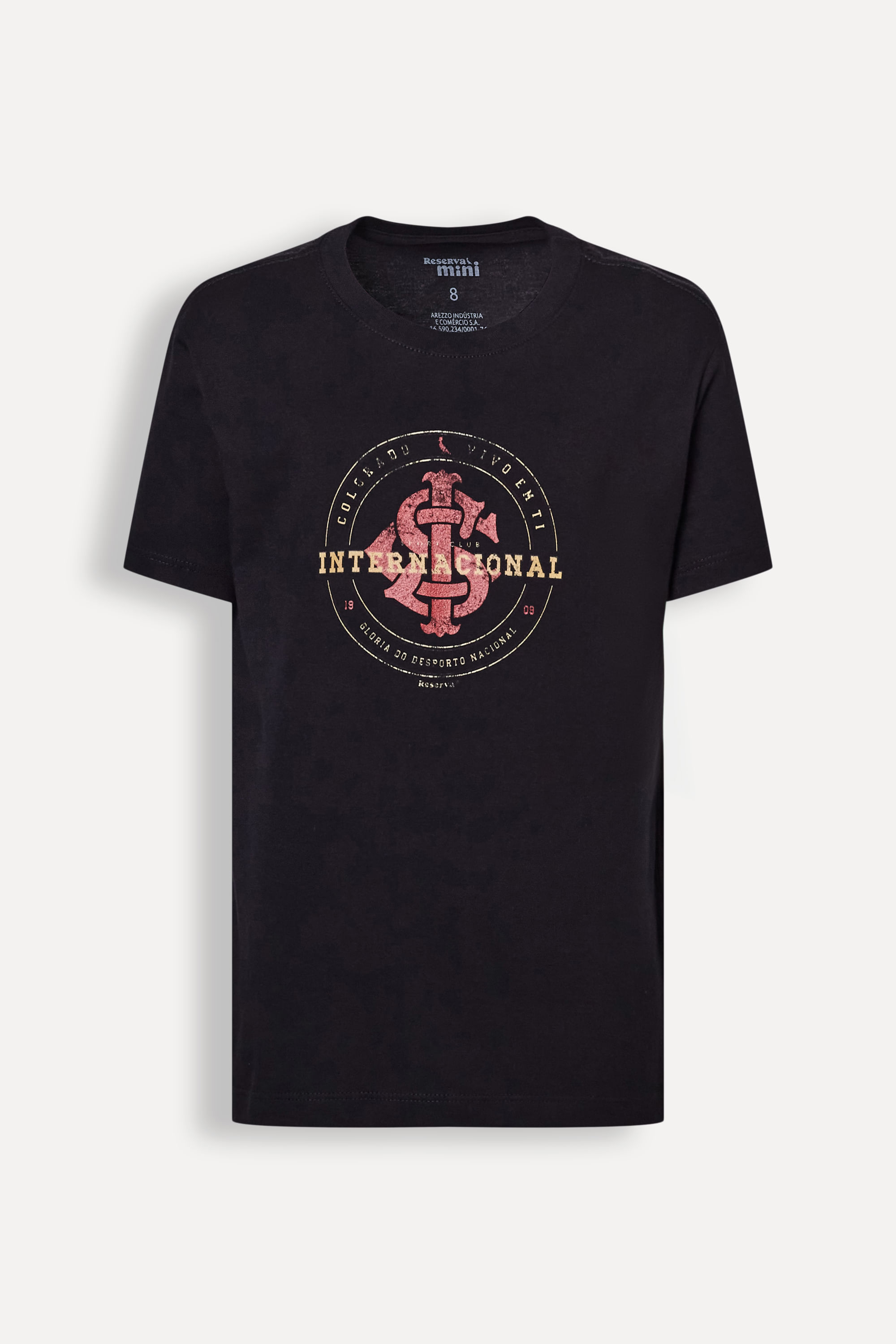 Camiseta Mini Estampada Vivo Em Ti Inter