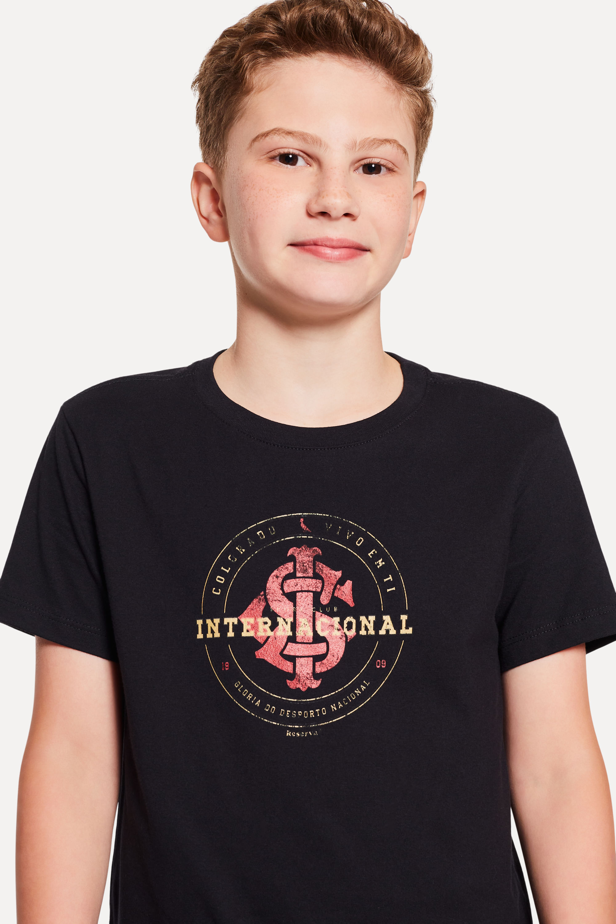 Camiseta Mini Estampada Vivo Em Ti Inter