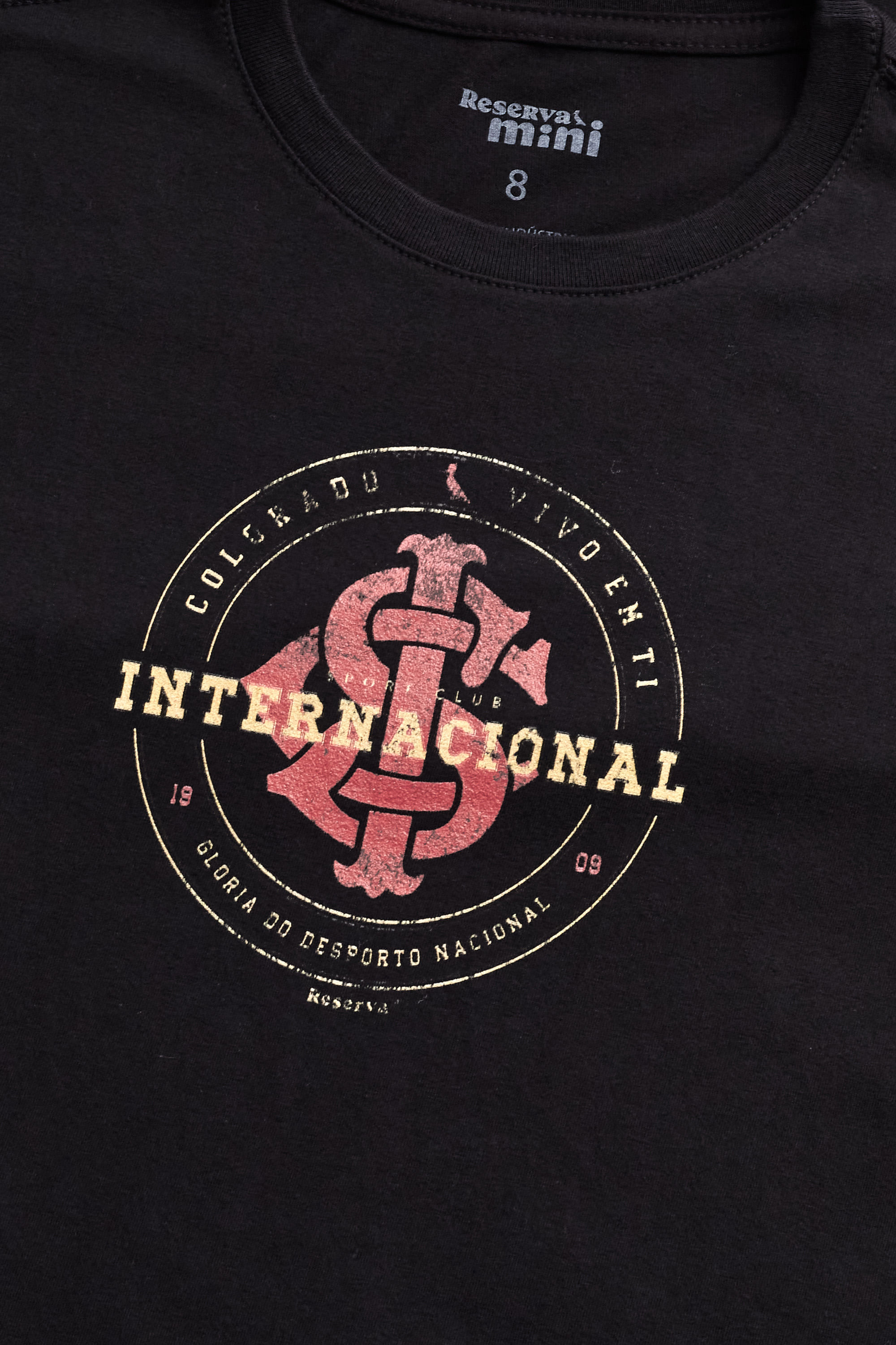 Camiseta Mini Estampada Vivo Em Ti Inter