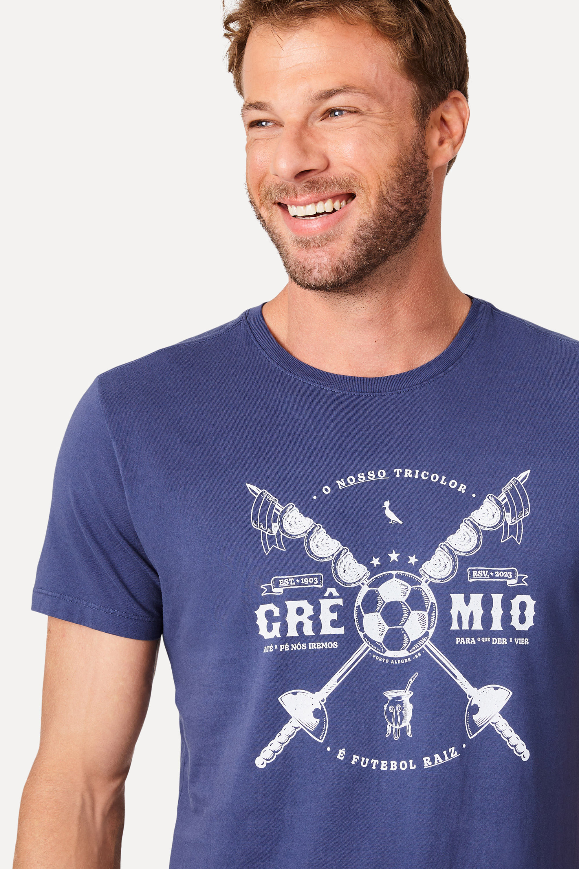 Camiseta Futebol Raiz Gremio