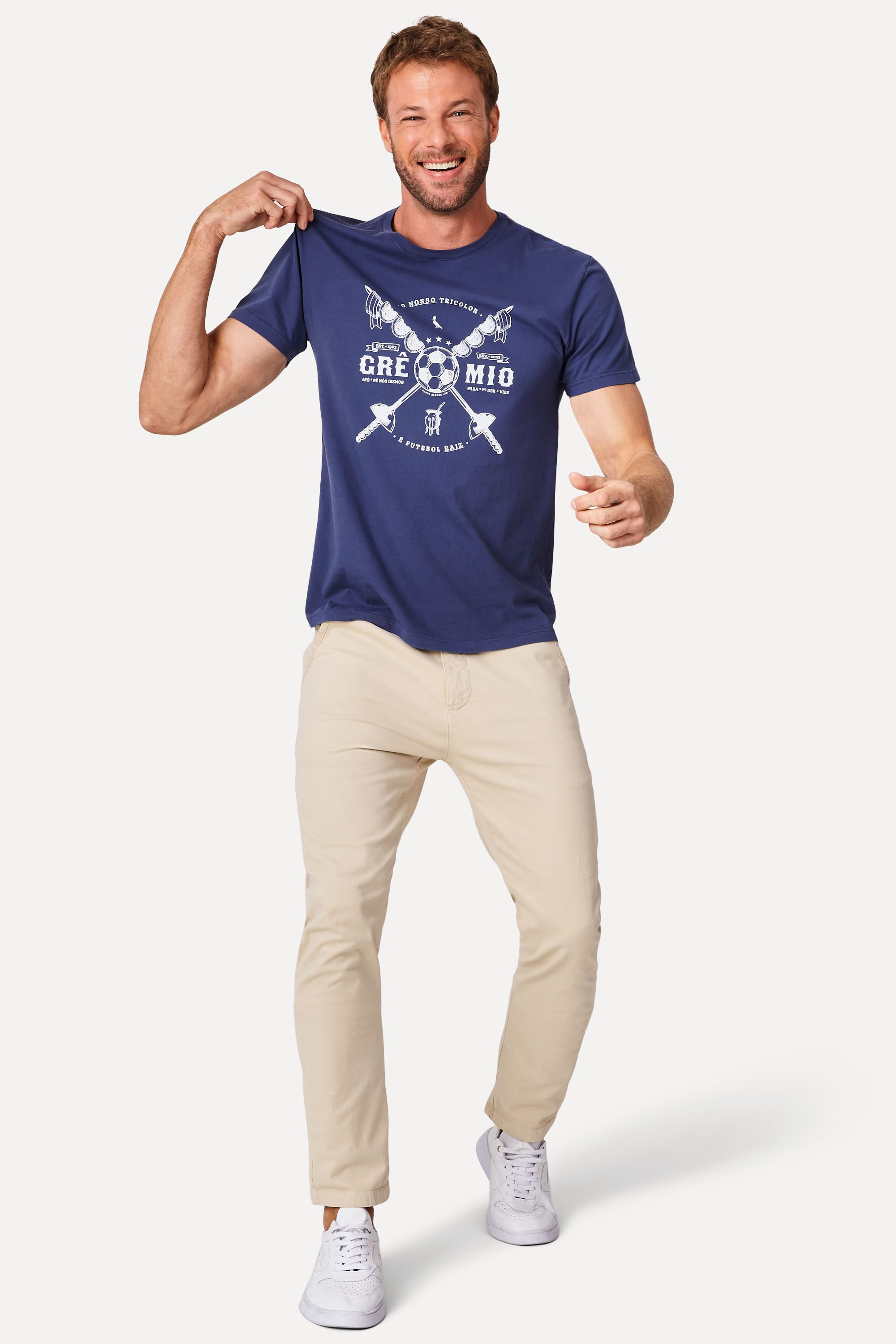 Camiseta Futebol Raiz Gremio