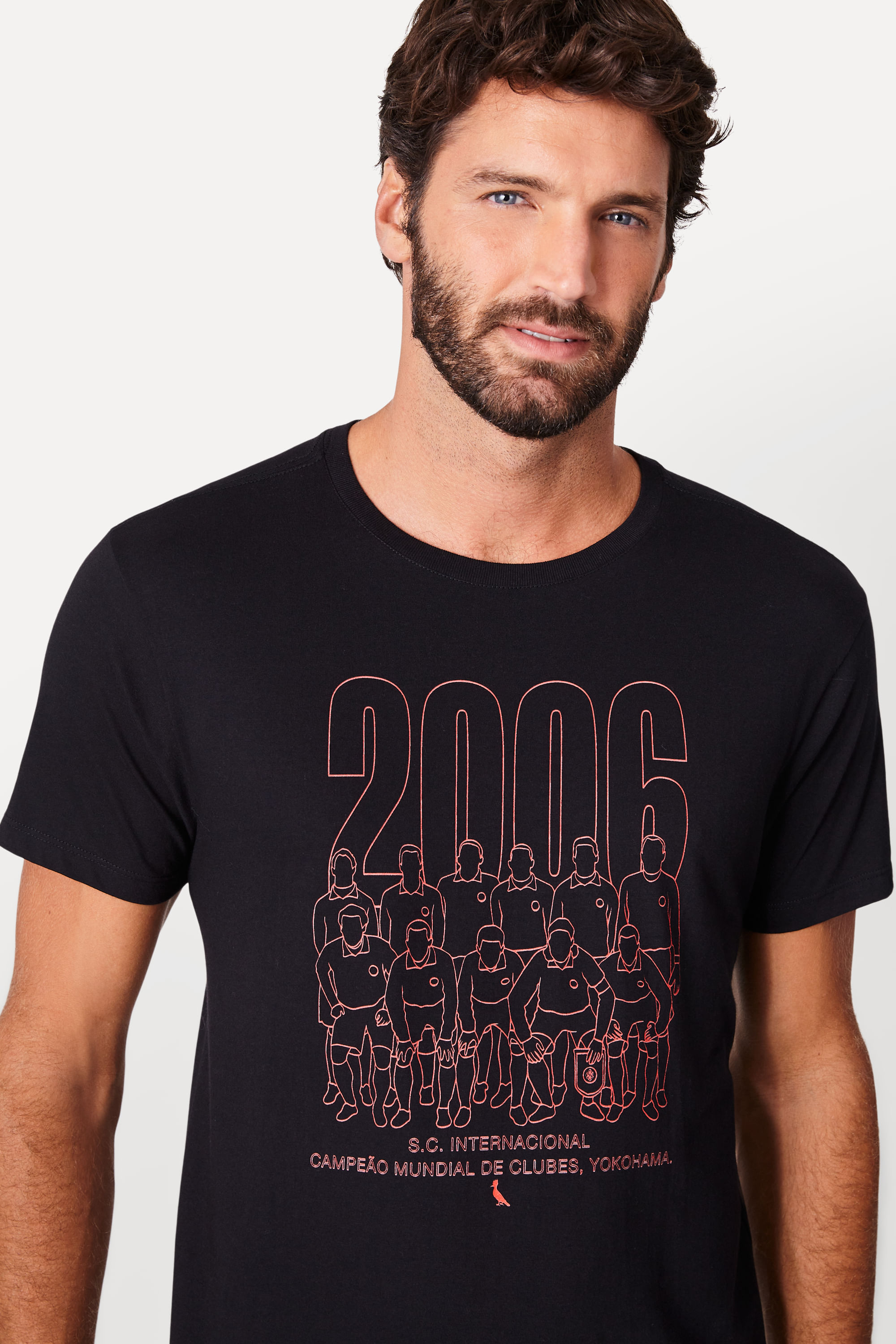 Camiseta Estampada 2006 Inter