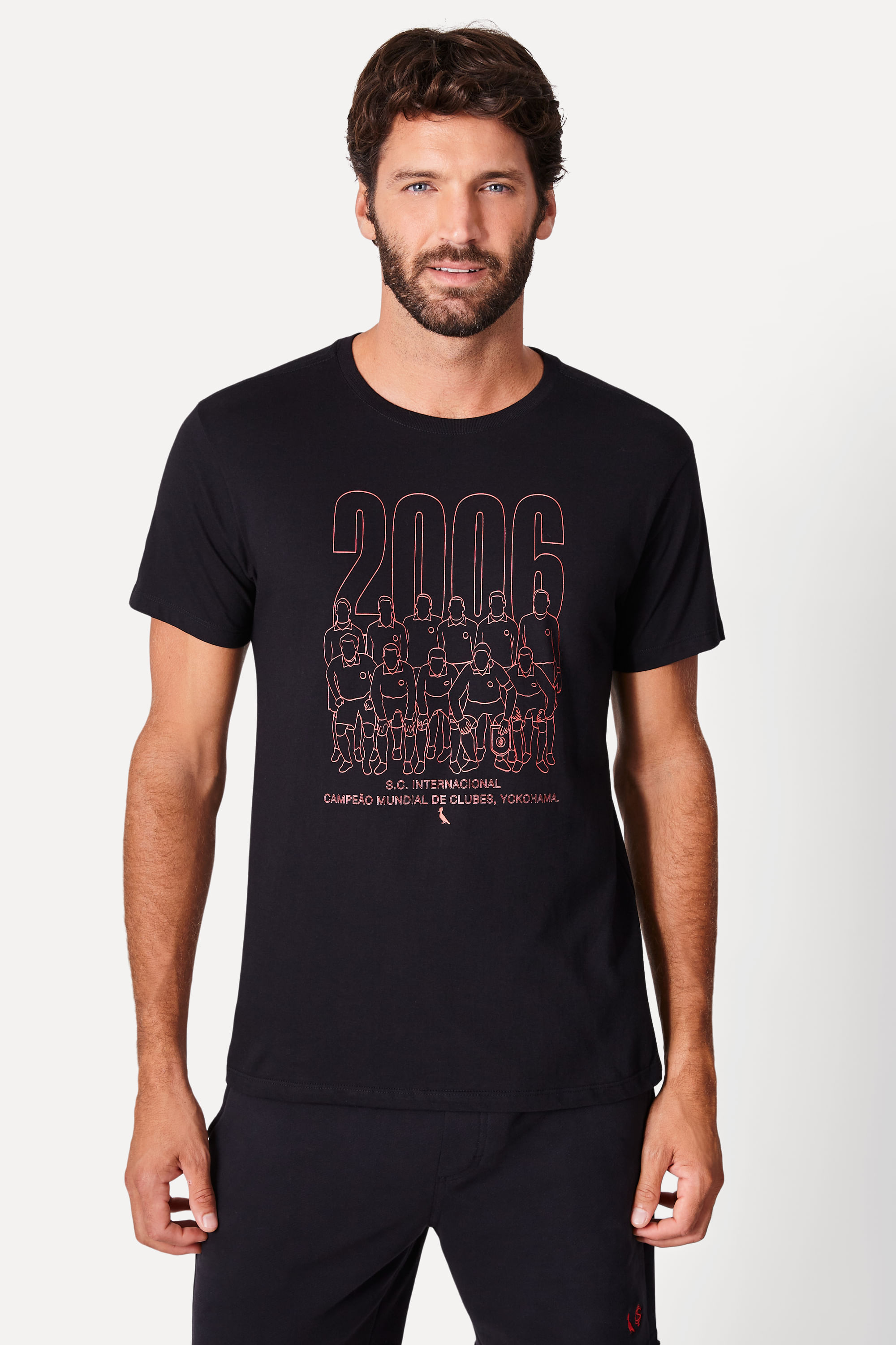 Camiseta Estampada 2006 Inter