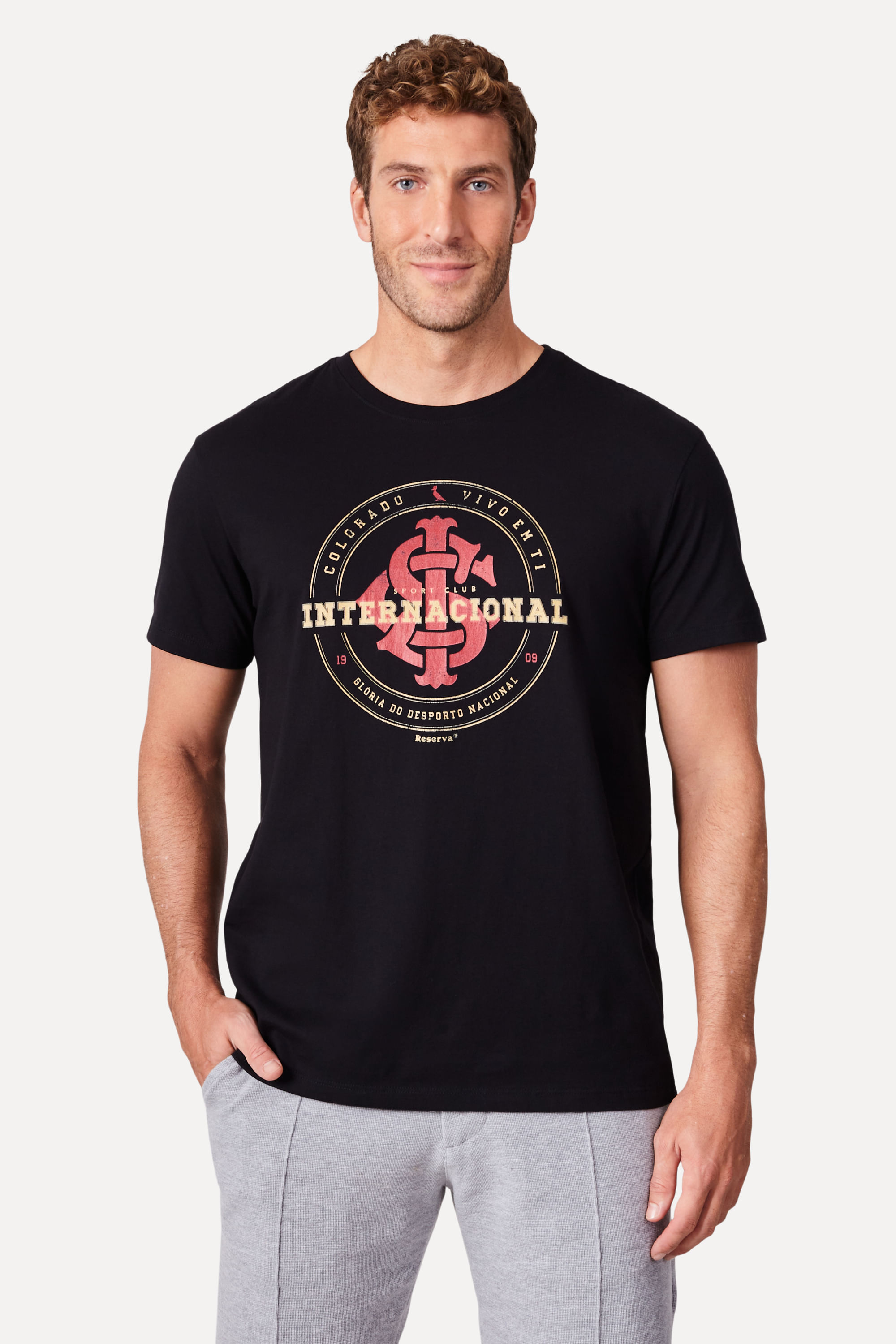 Camiseta Estampada Vivo Em Ti Inter