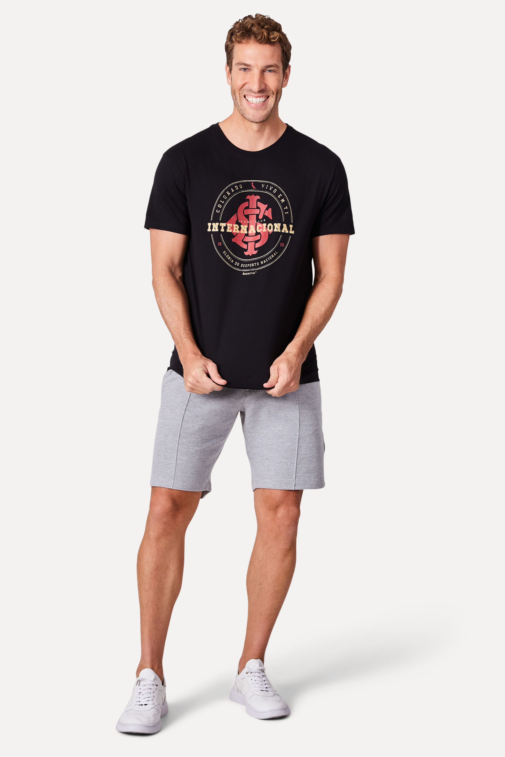 Camiseta Estampada Vivo Em Ti Inter