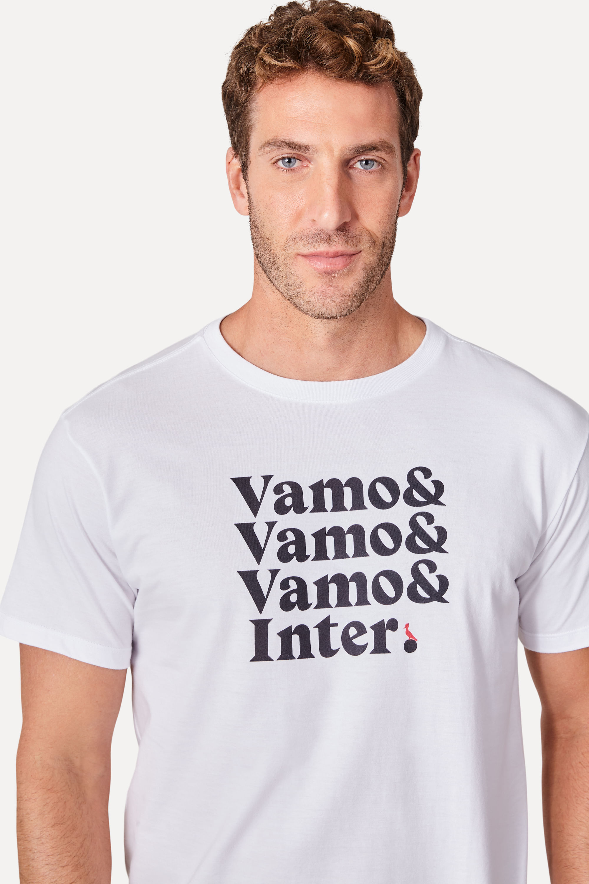 Camiseta Estampada Vamo &&& Inter