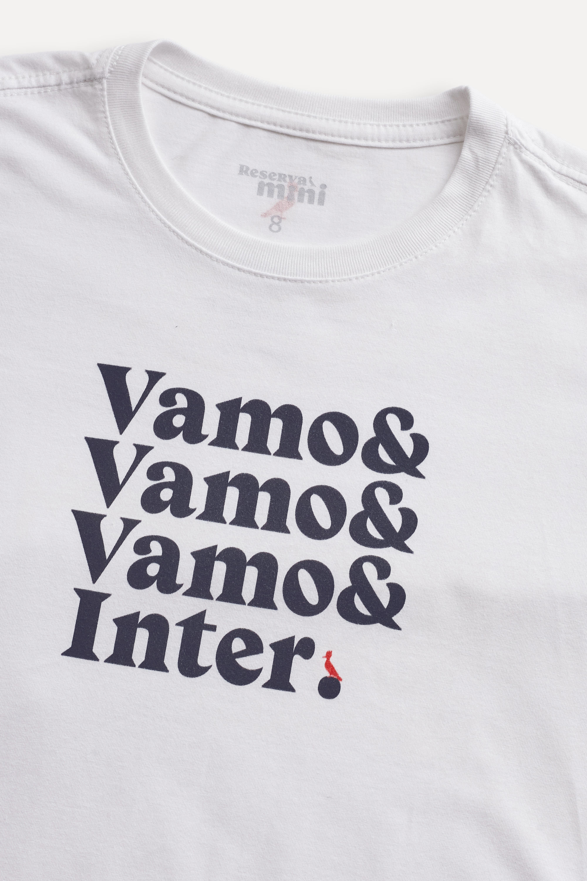 Camiseta Mini Estampada Vamo  Inter