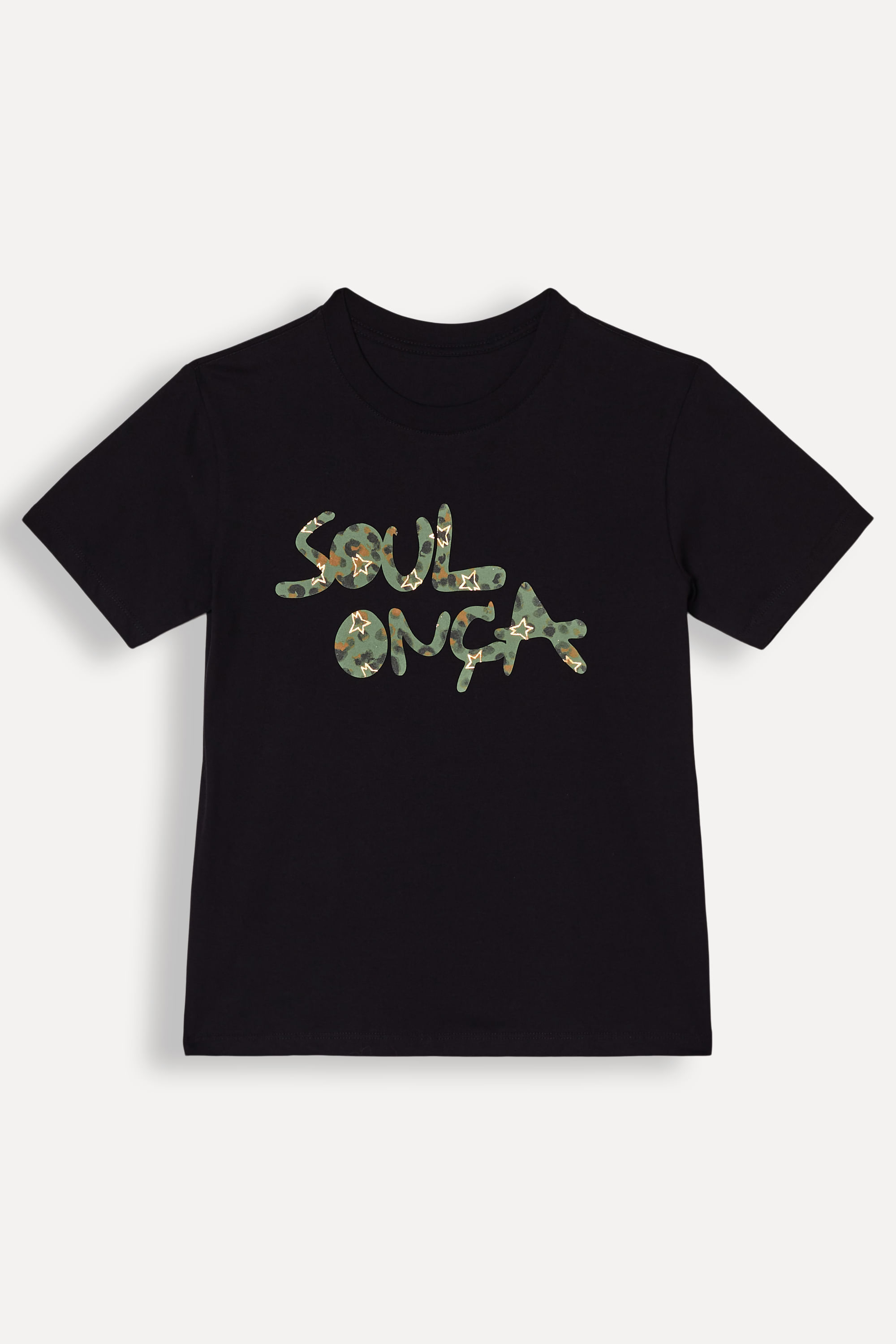 T-shirt Silk Soul Onca Camuflagem