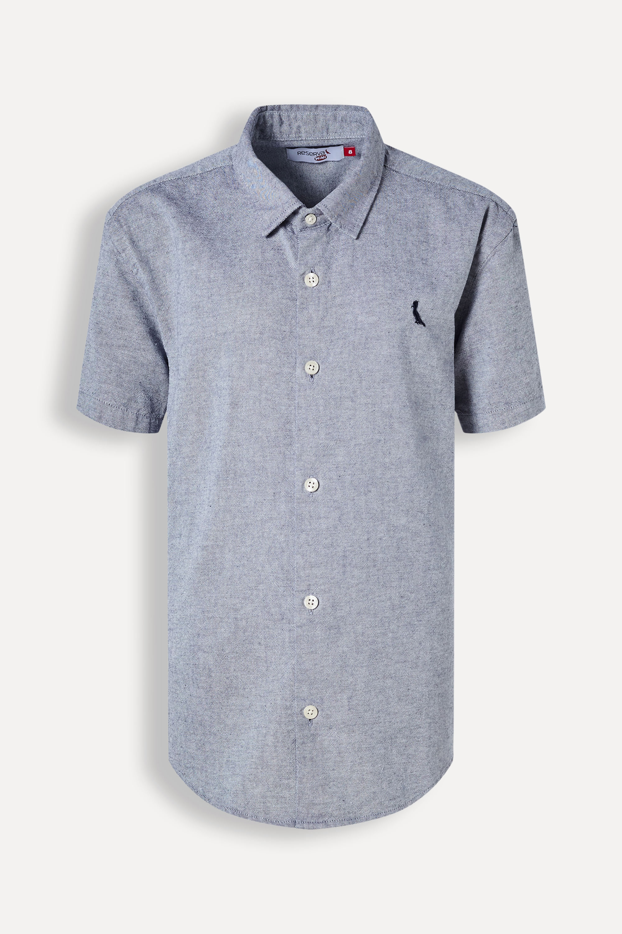 Camisa Mini Mc Oxford Color