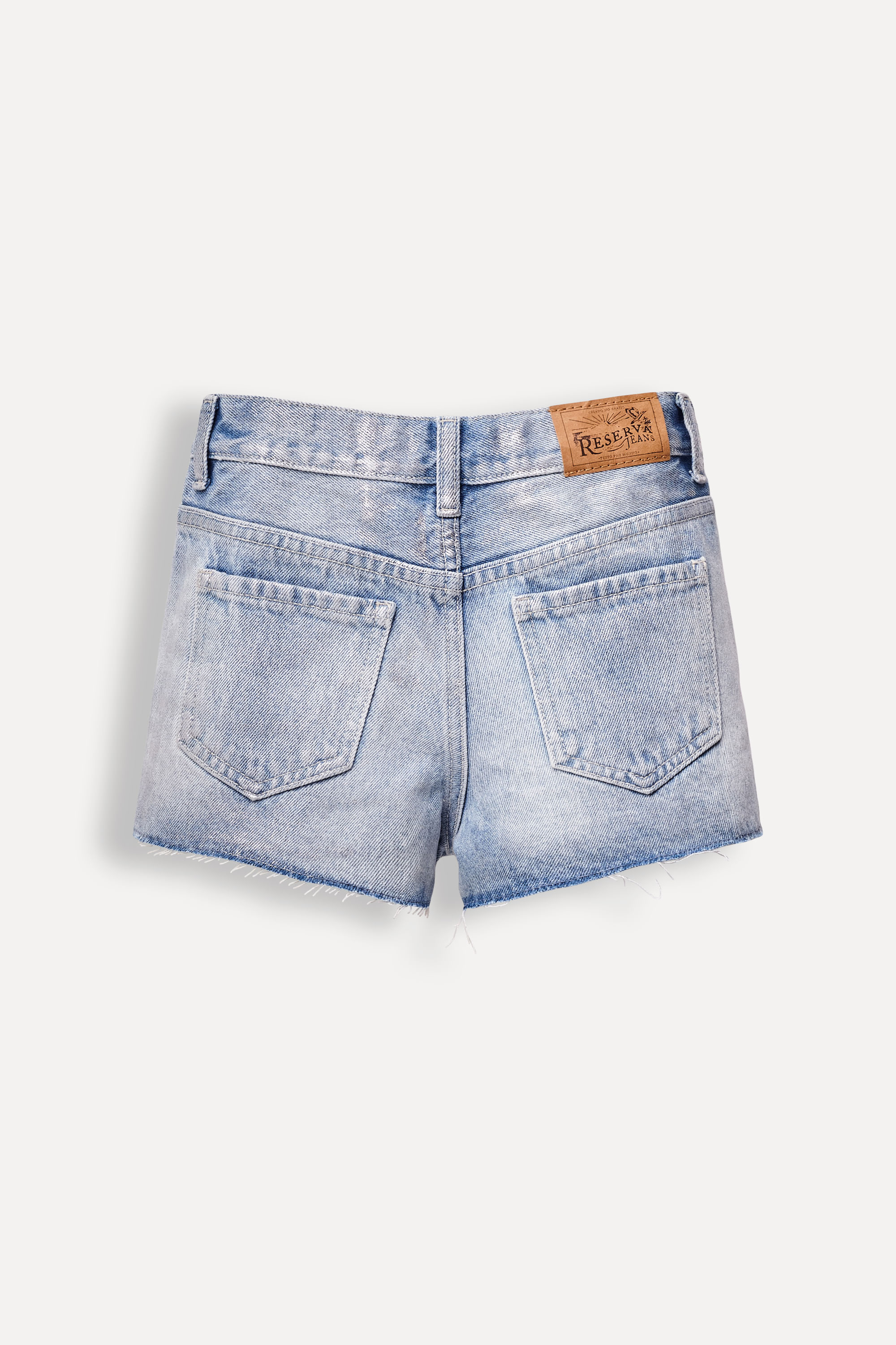 Short Menina Jeans Foil