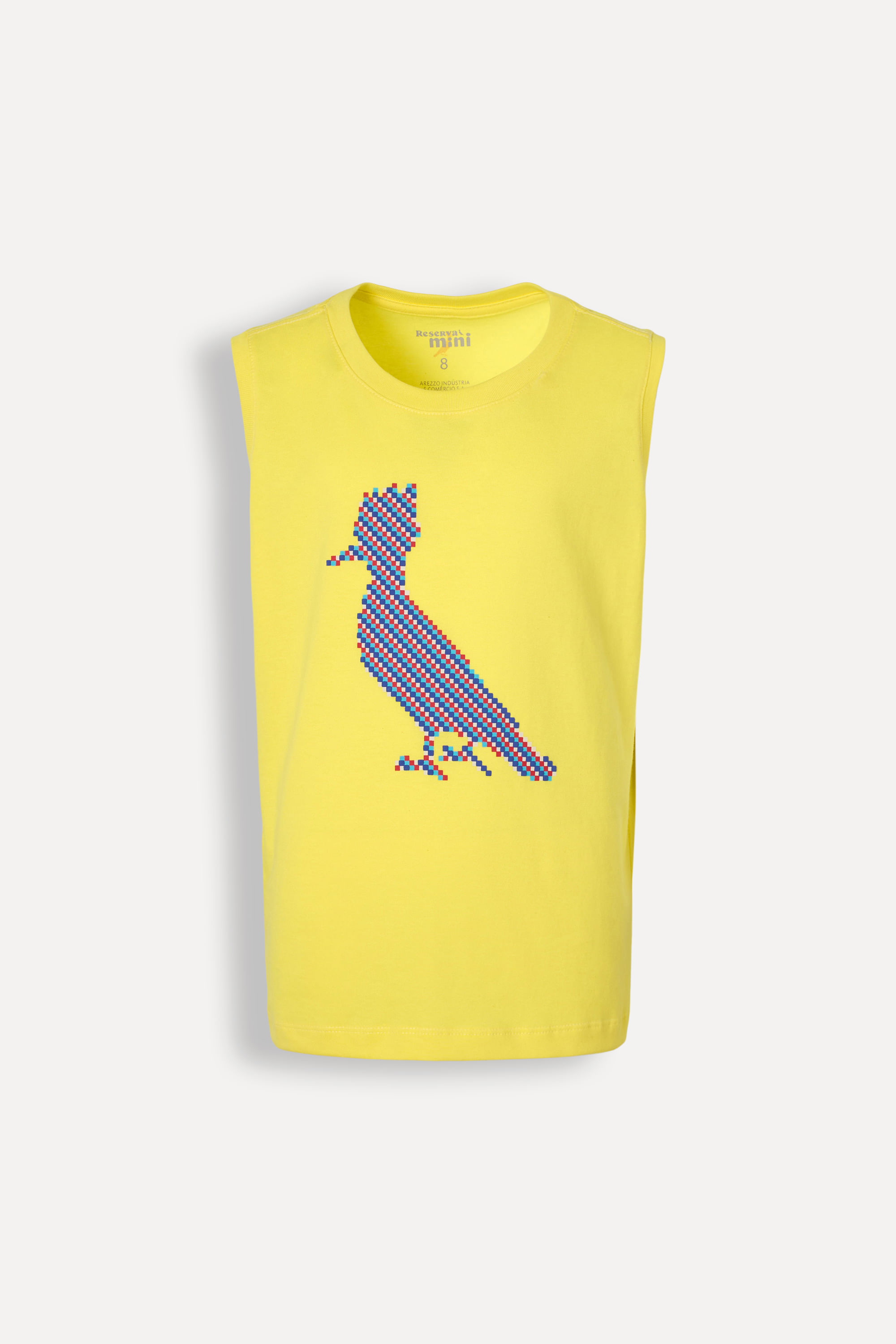 Regata Mini Estampada Pica Pau Pixel