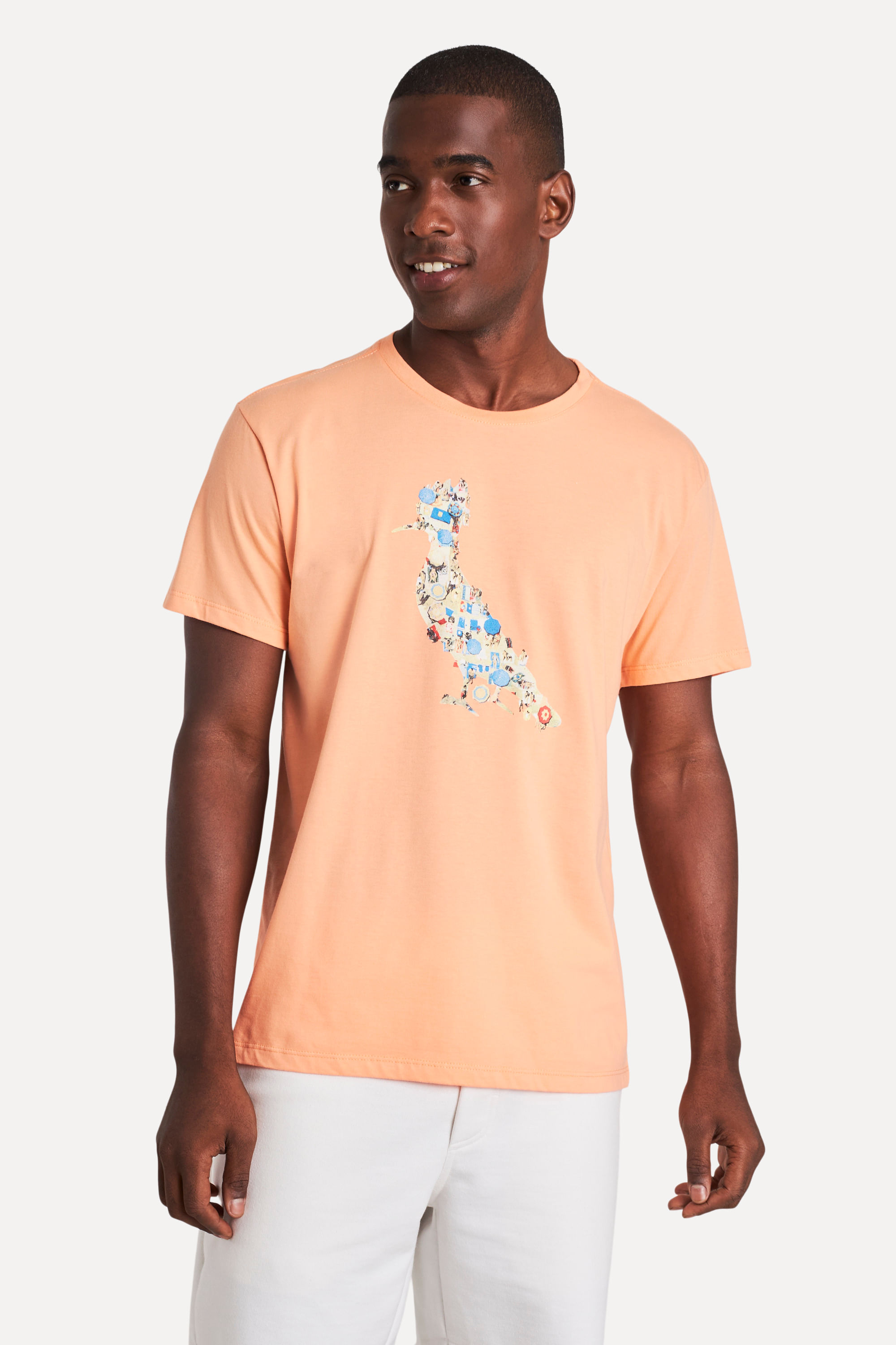 Camiseta Estampada Pica Pau Beach