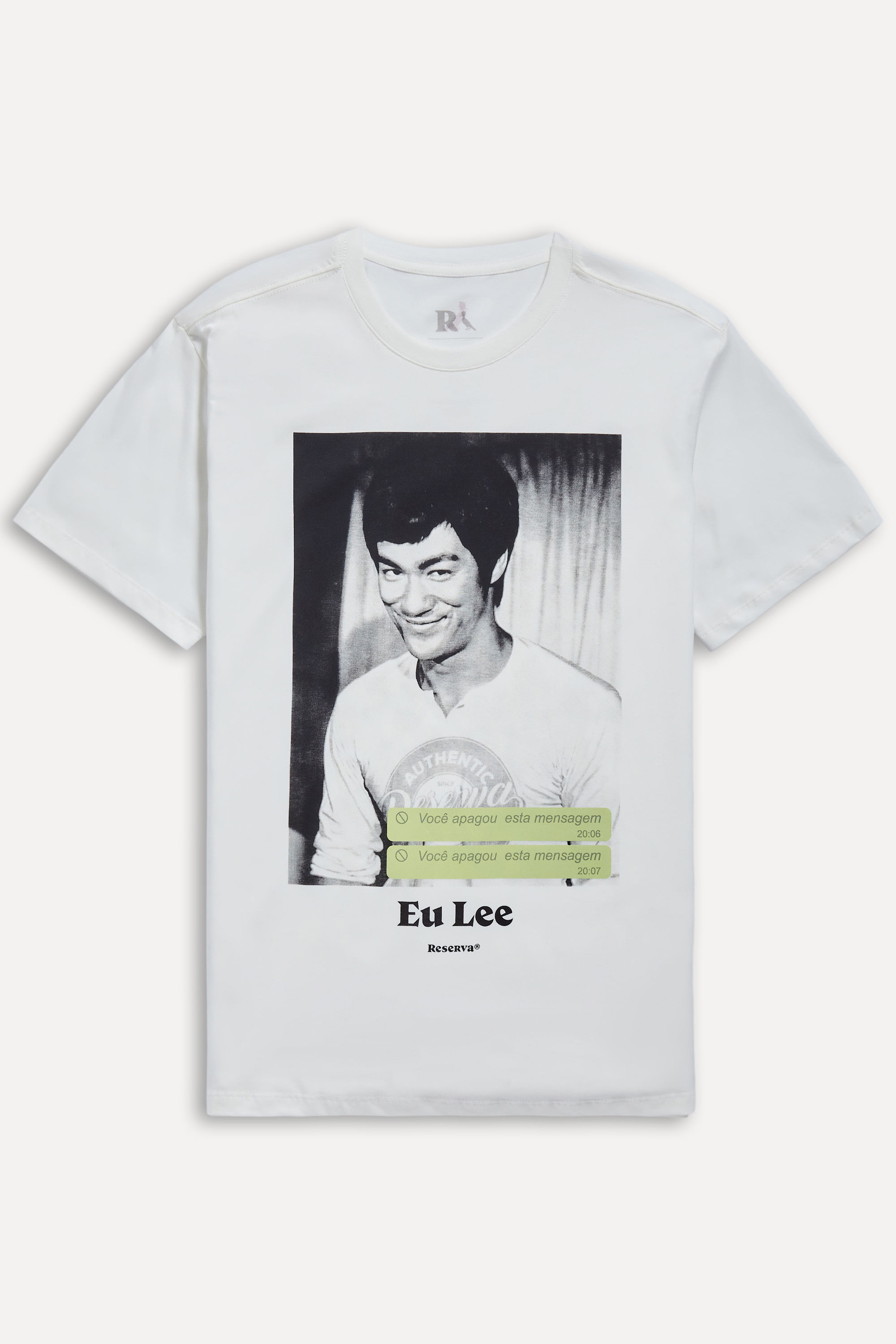 Camiseta Estampada Eu Lee