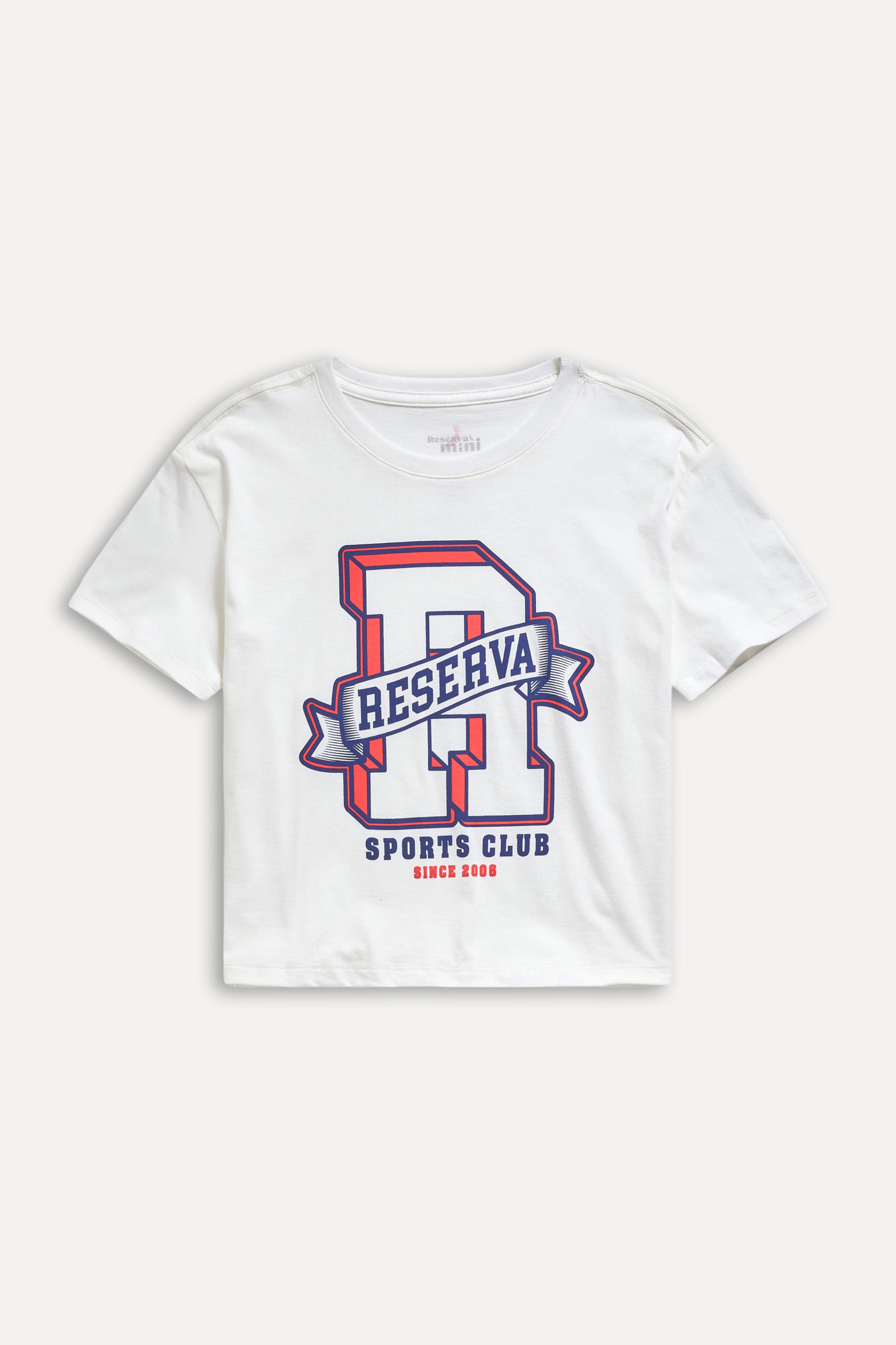 Camiseta Menina Estampada R Sports Club