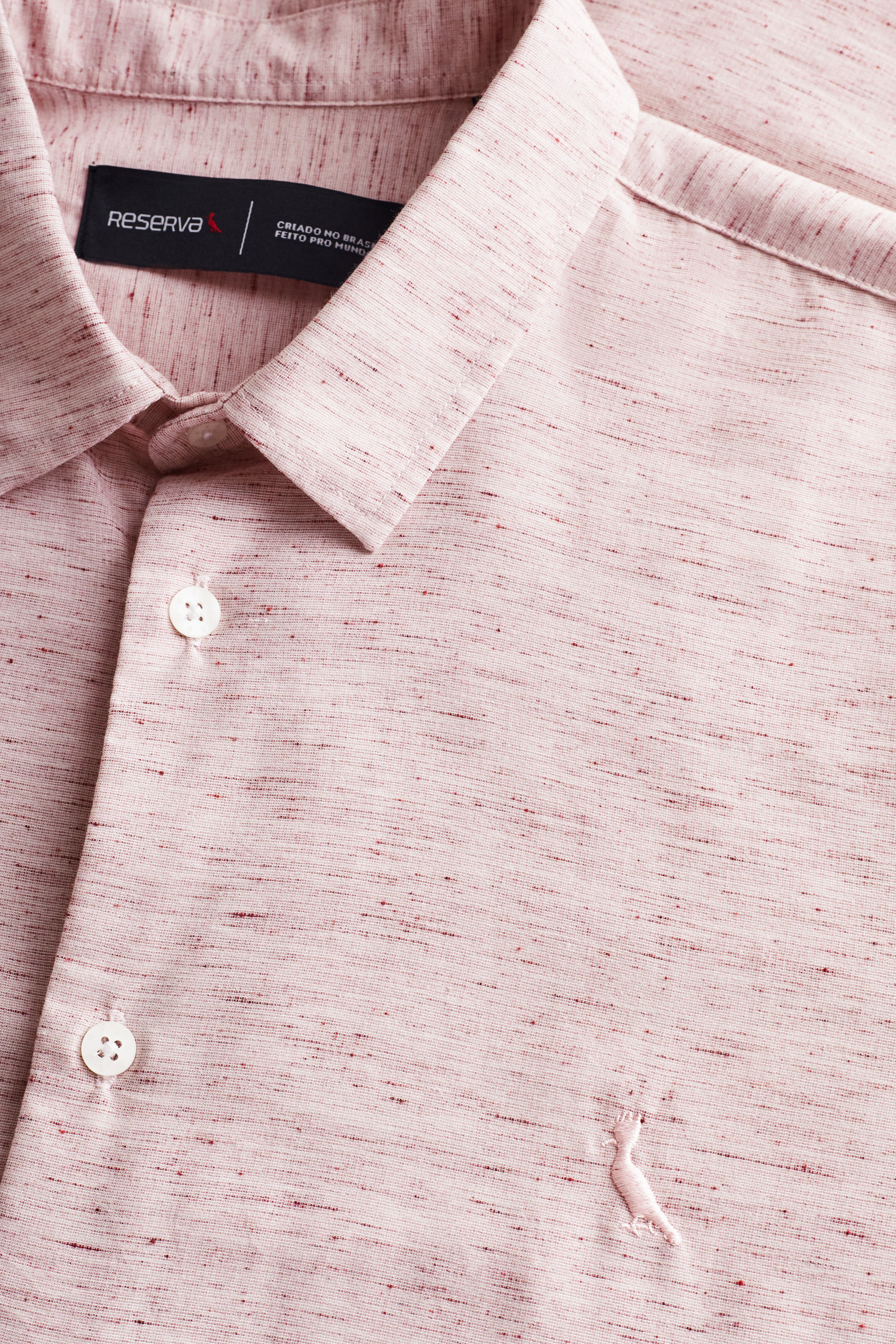 Camisa Ml Desfibrado Red