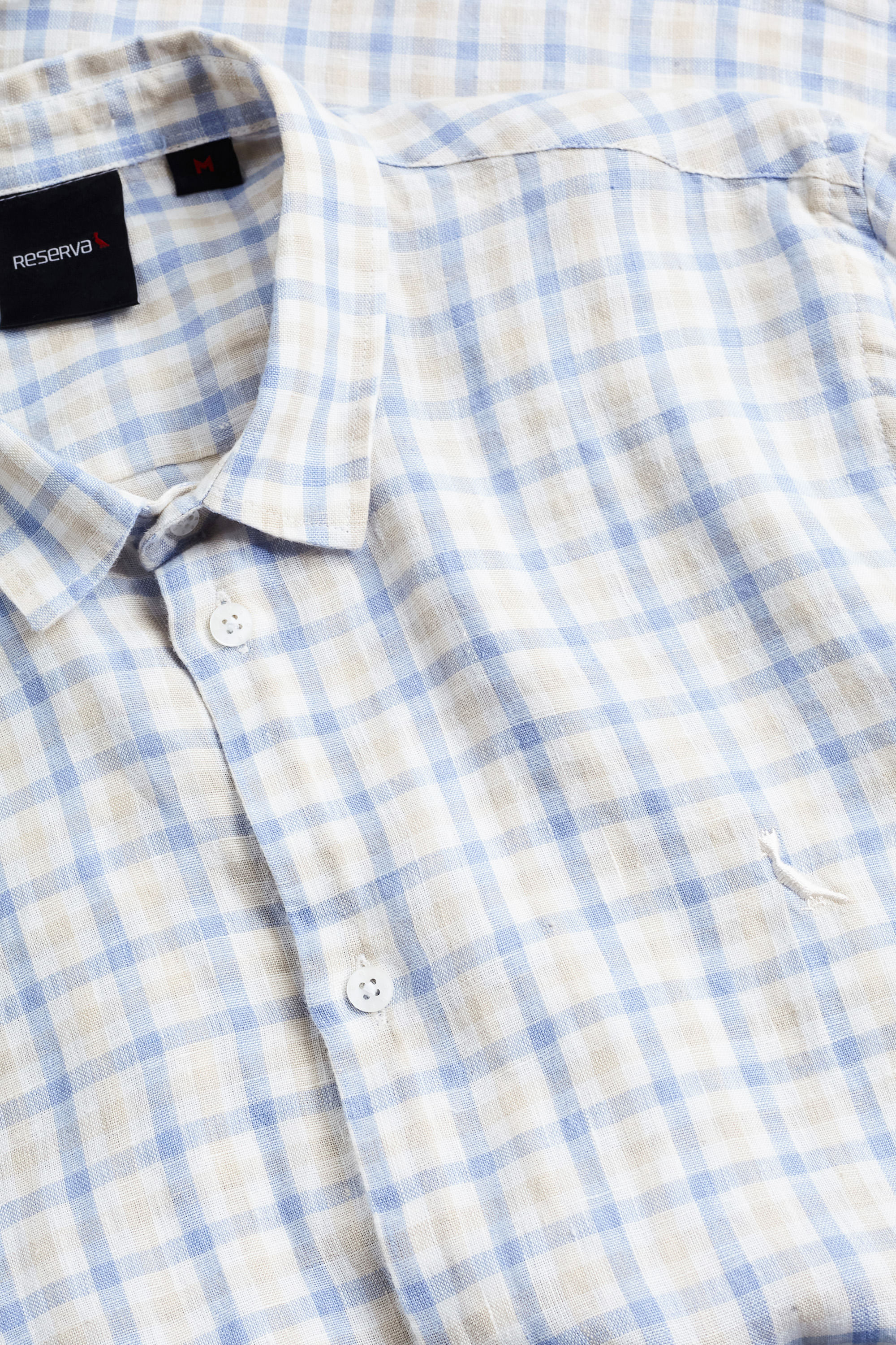 Camisa Ml Listras Little Blue