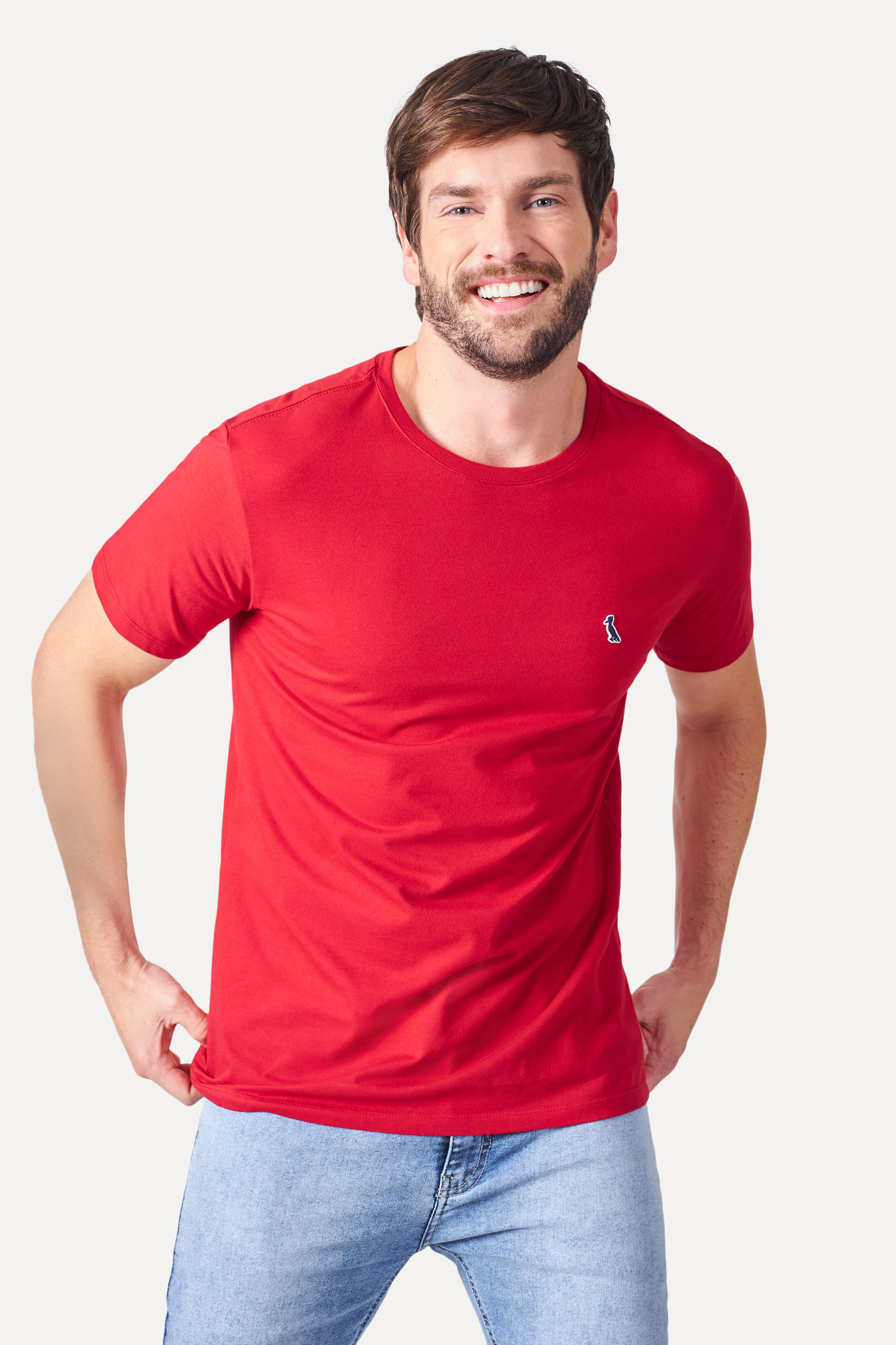 Camiseta Slim Patch Rsv Jeans