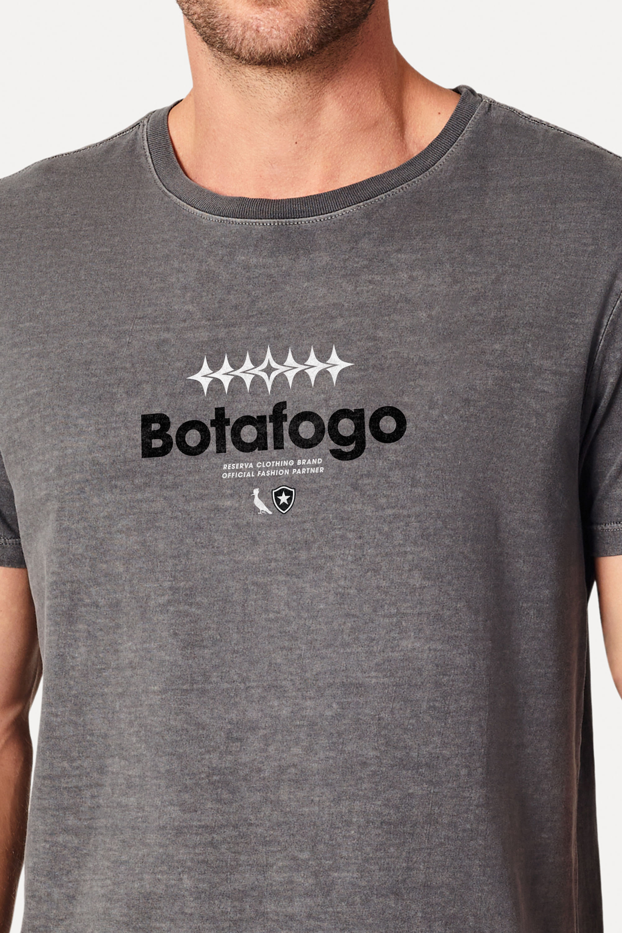 Camiseta Estampada Ofp Botafogo