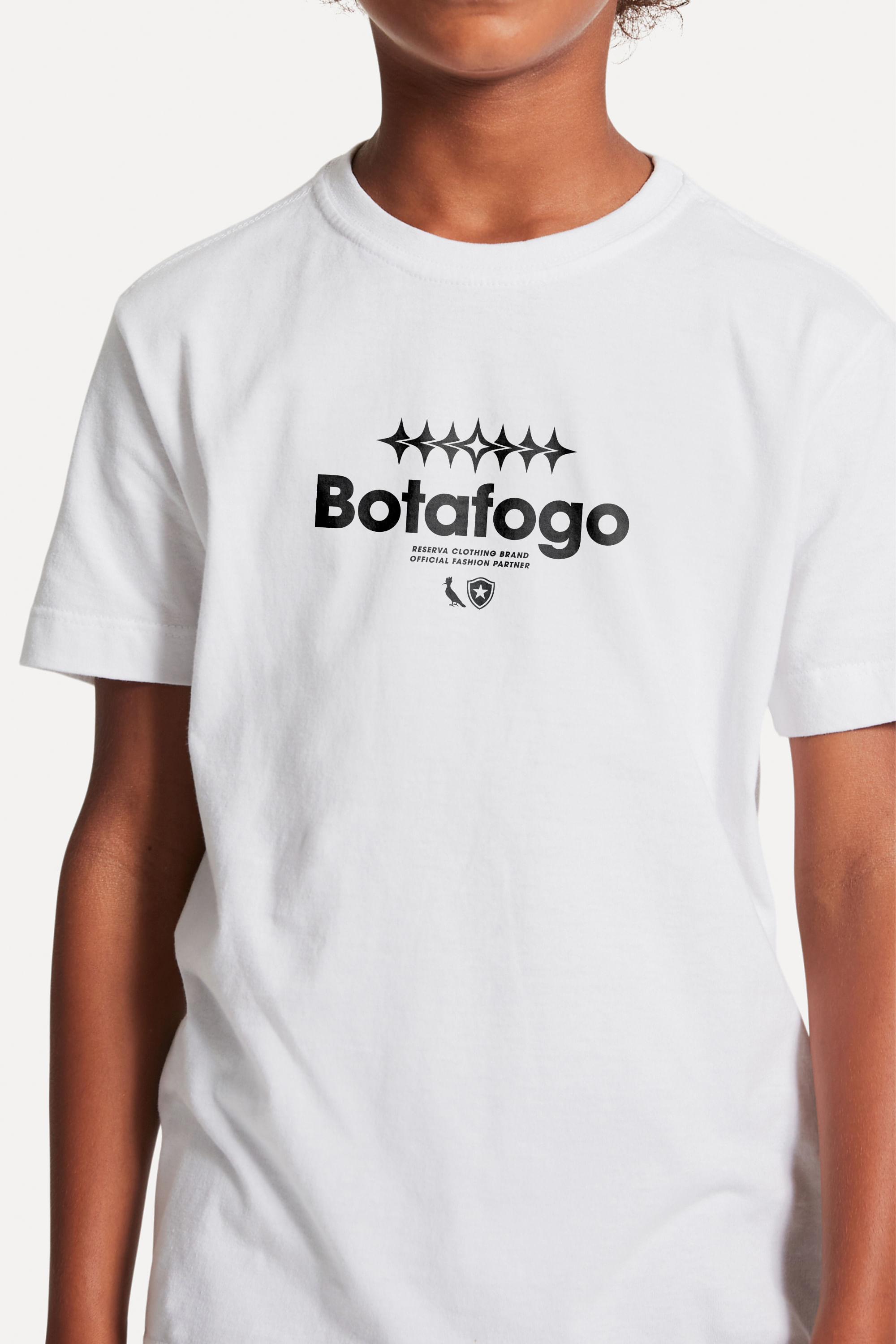 Camiseta Mini Estampada Ofp Botafogo