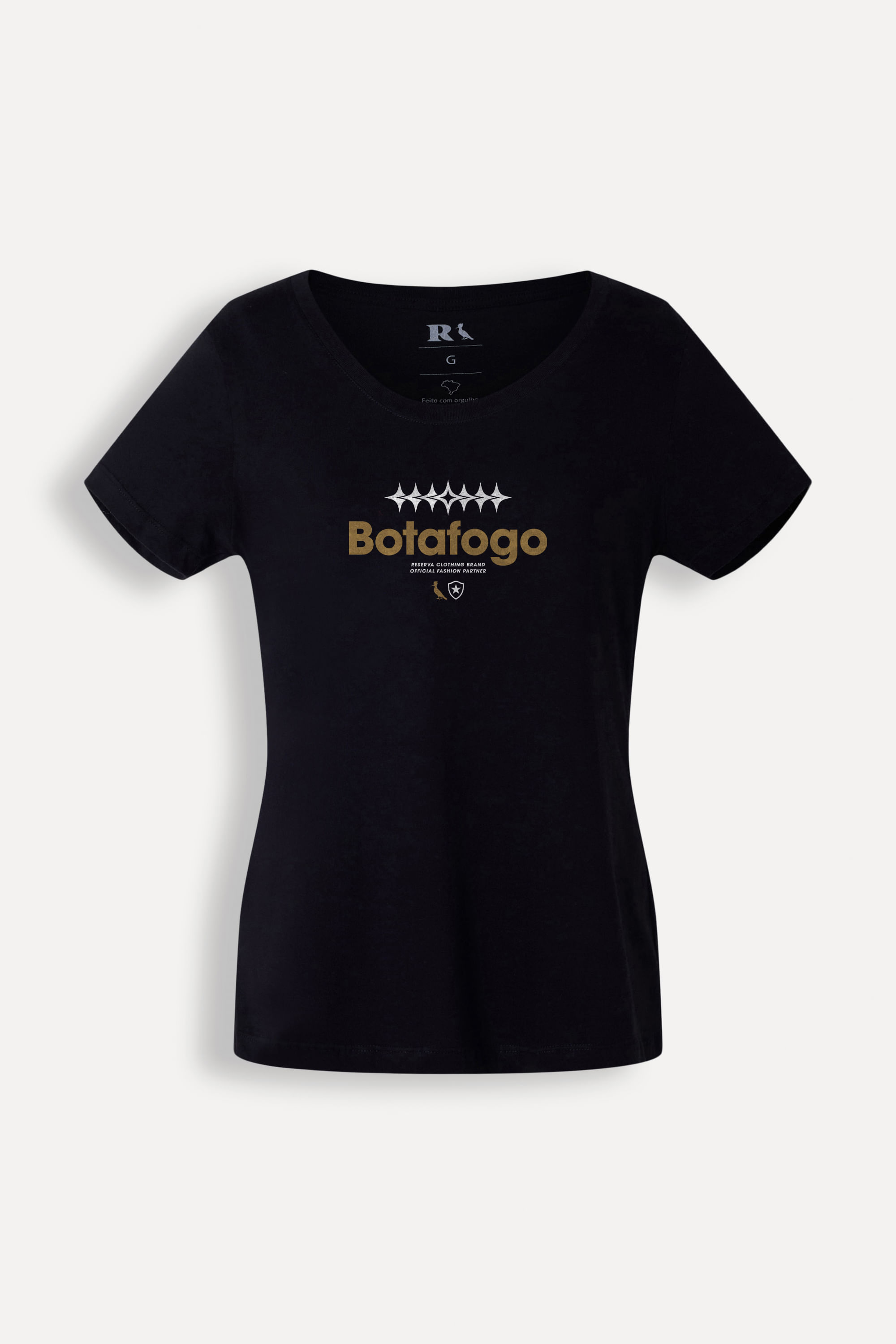 Camiseta Fem Estampada Ofp Botafogo