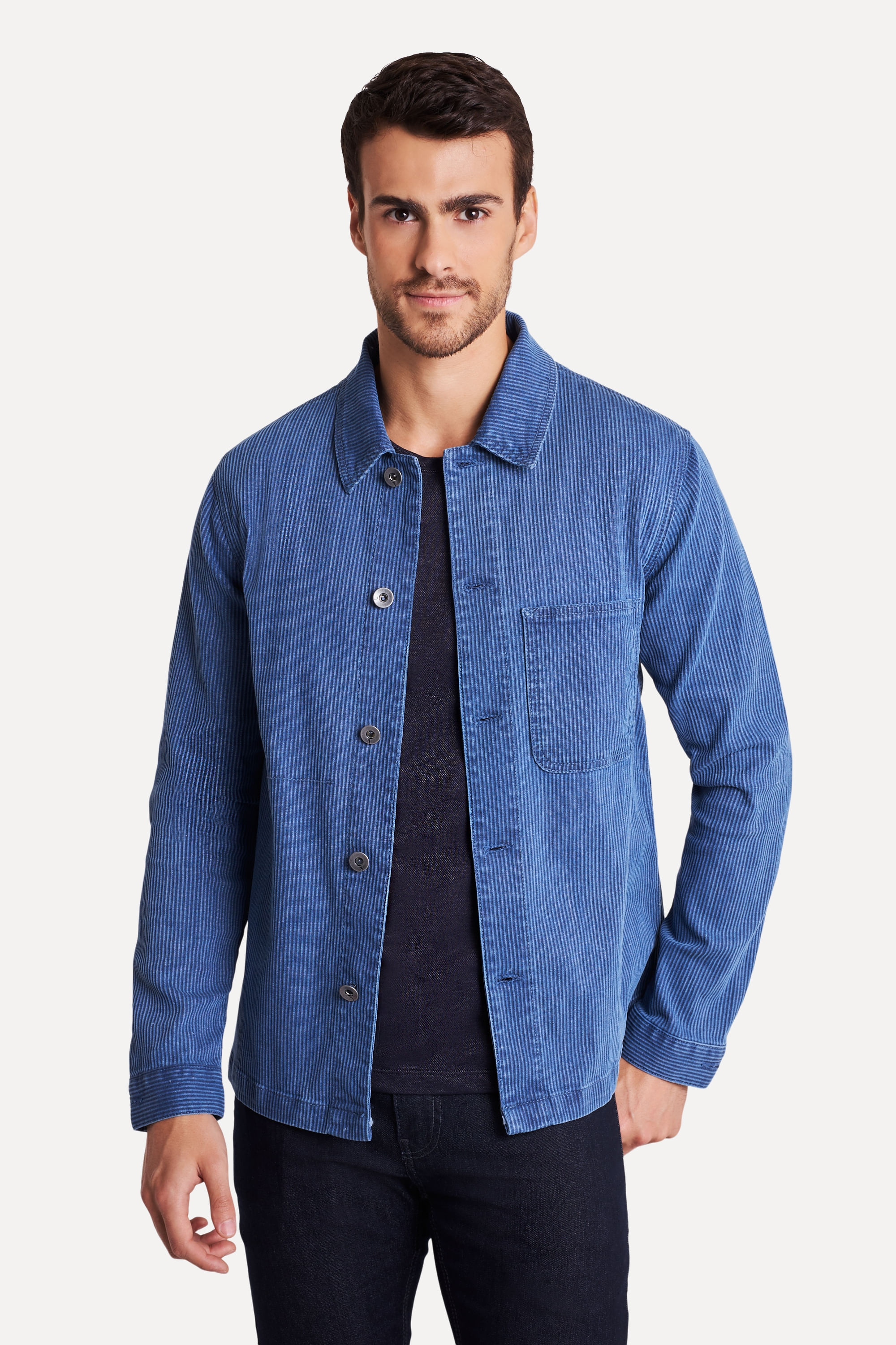 Jaqueta Jeans Cotele Denim