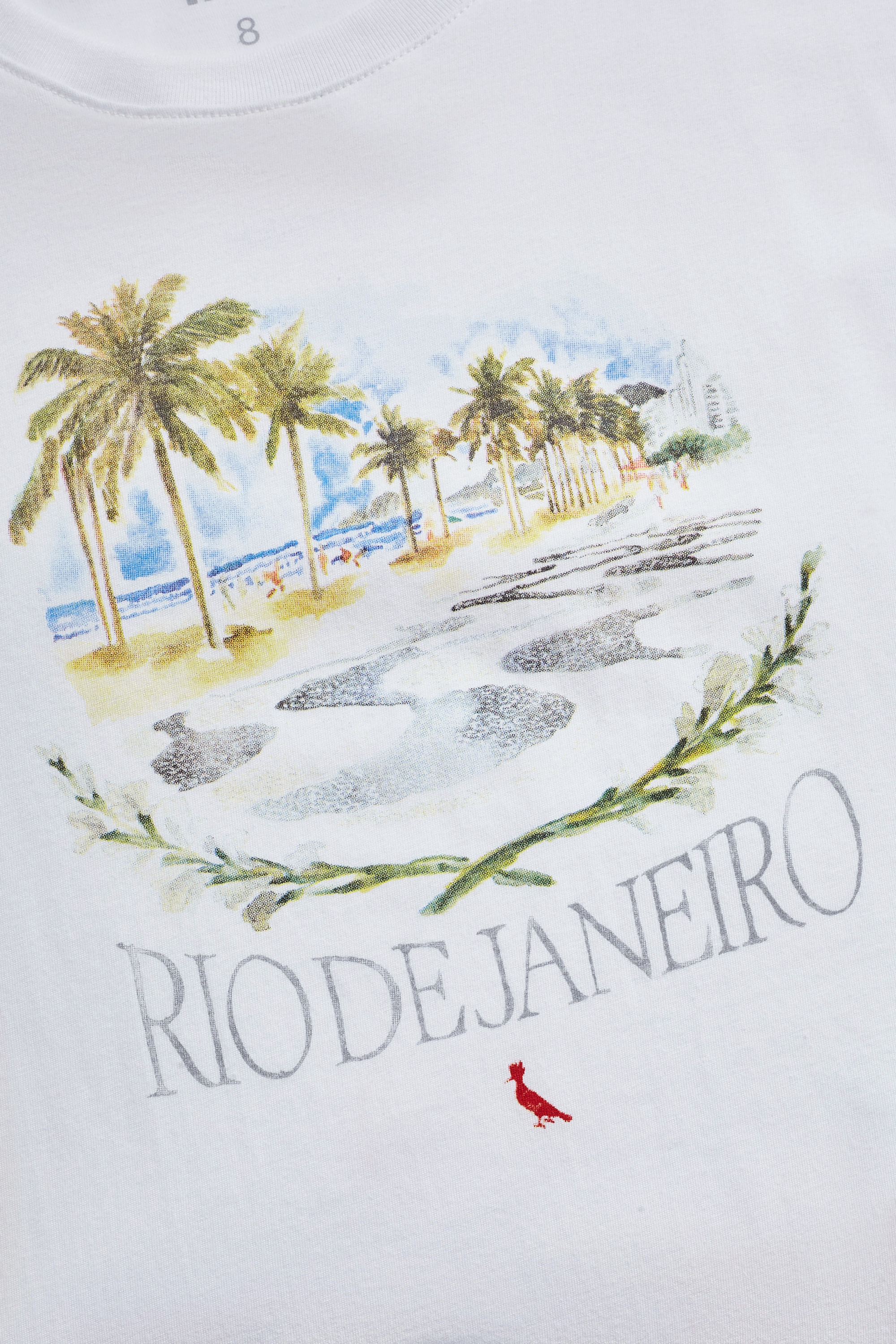 Camiseta Mini Estampada Rio Handmade