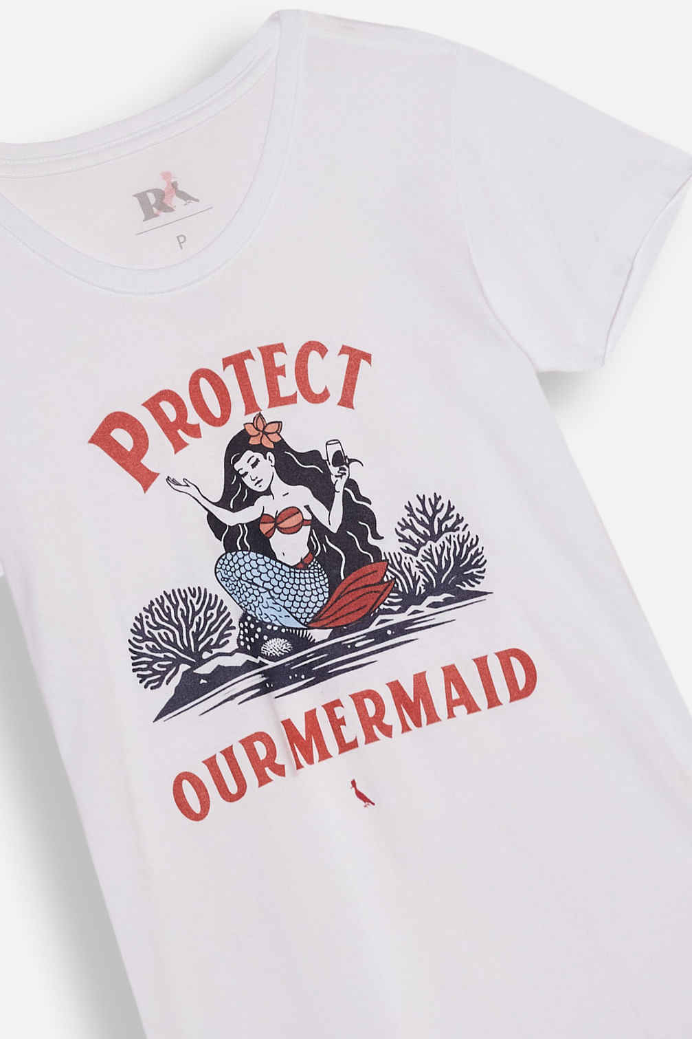 Camiseta Malha Protect Our Mermaid