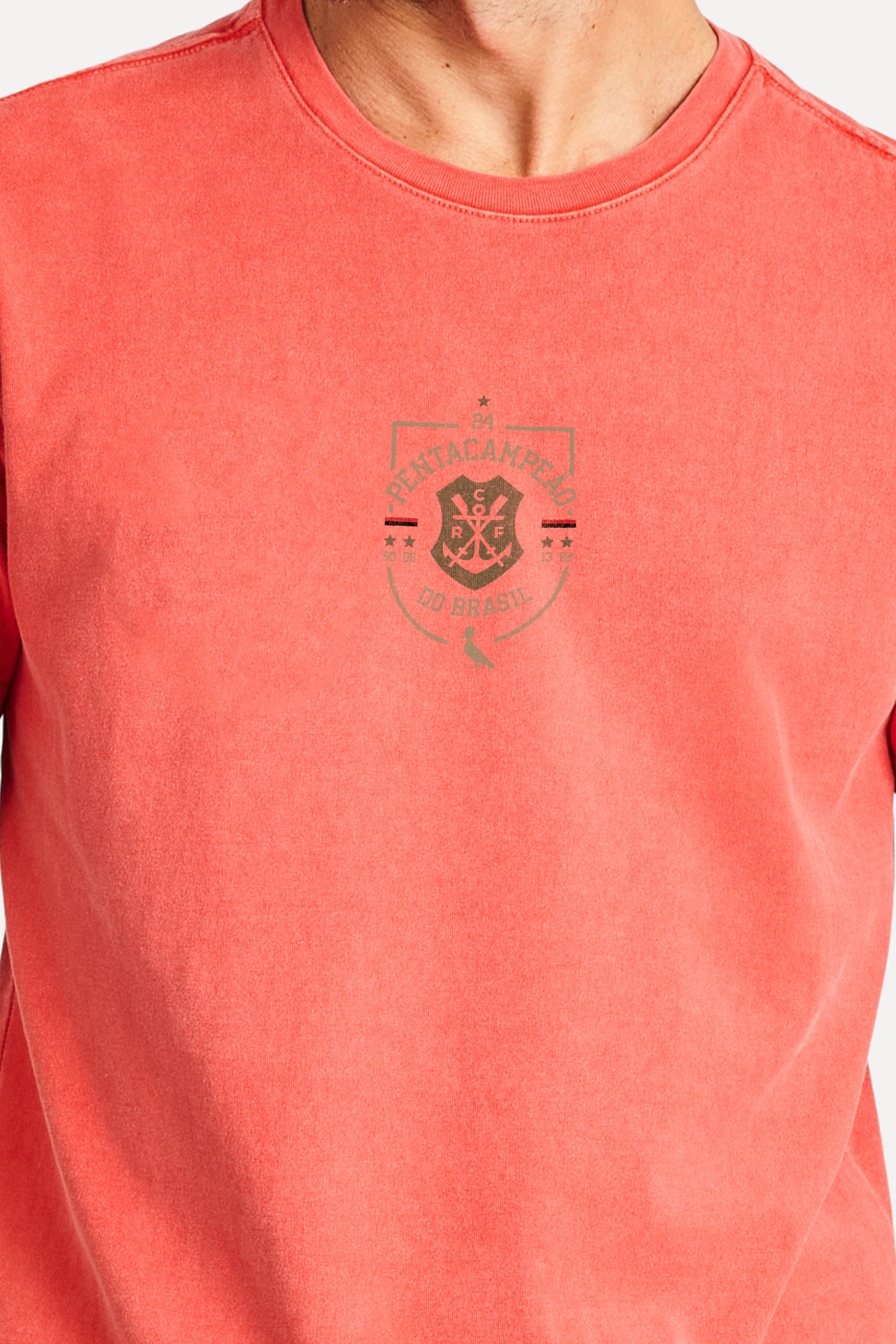 Camiseta Est Penta Do Brasil Flamengo