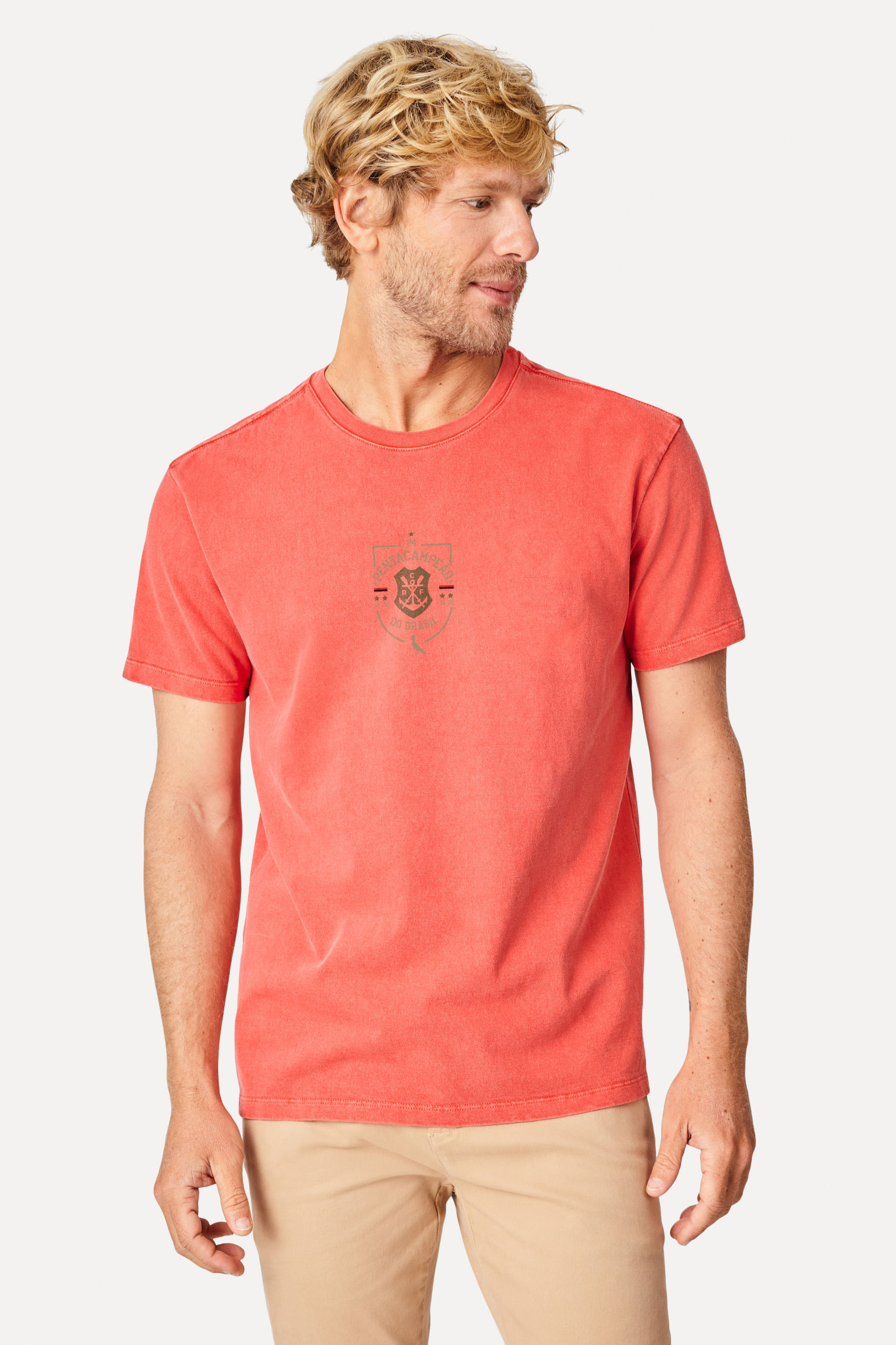 Camiseta Est Penta Do Brasil Flamengo