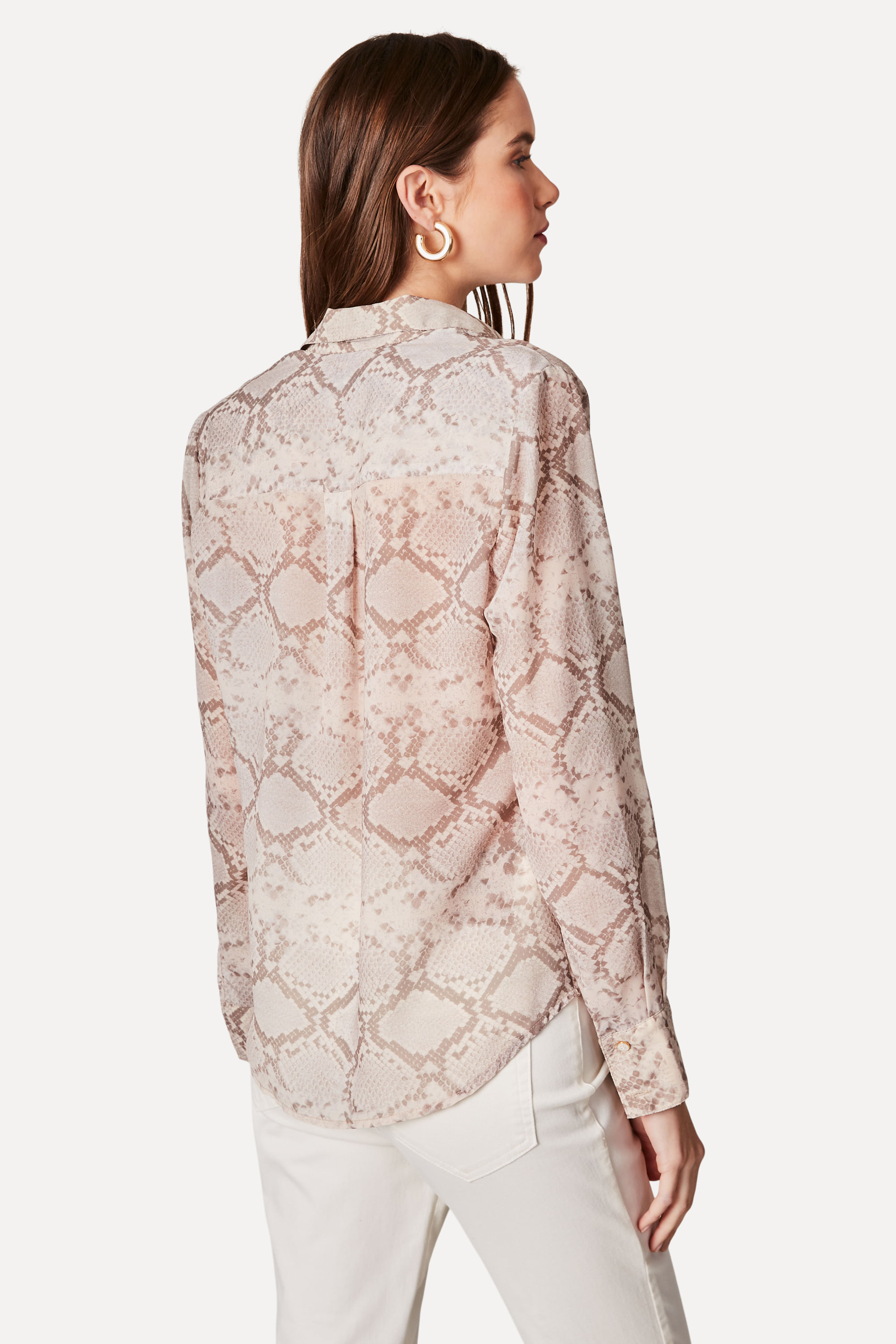 Camisa Estampa Cobra