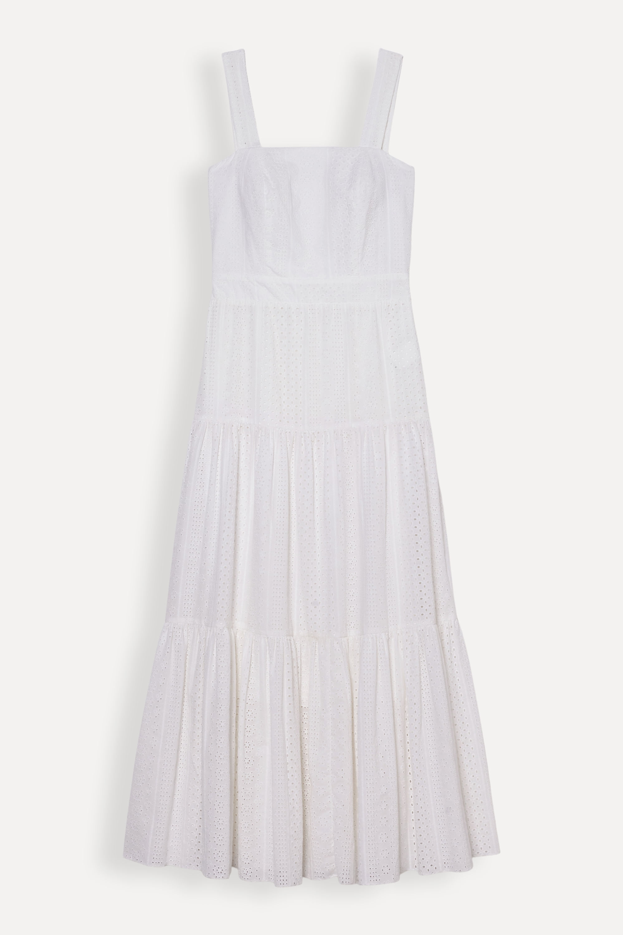 Vestido Longo De Laise Branco