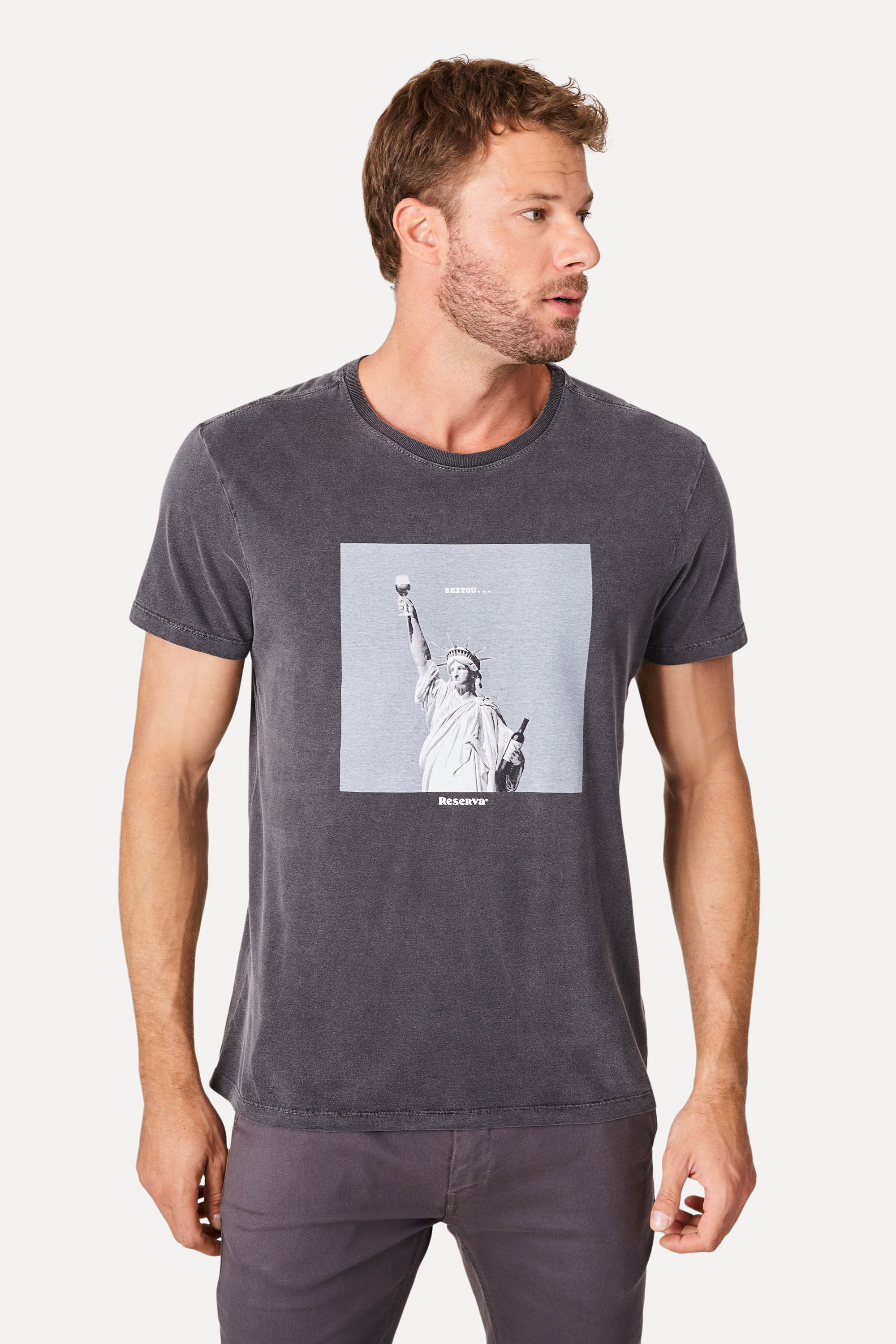 Camiseta Estampada Sextou Ny