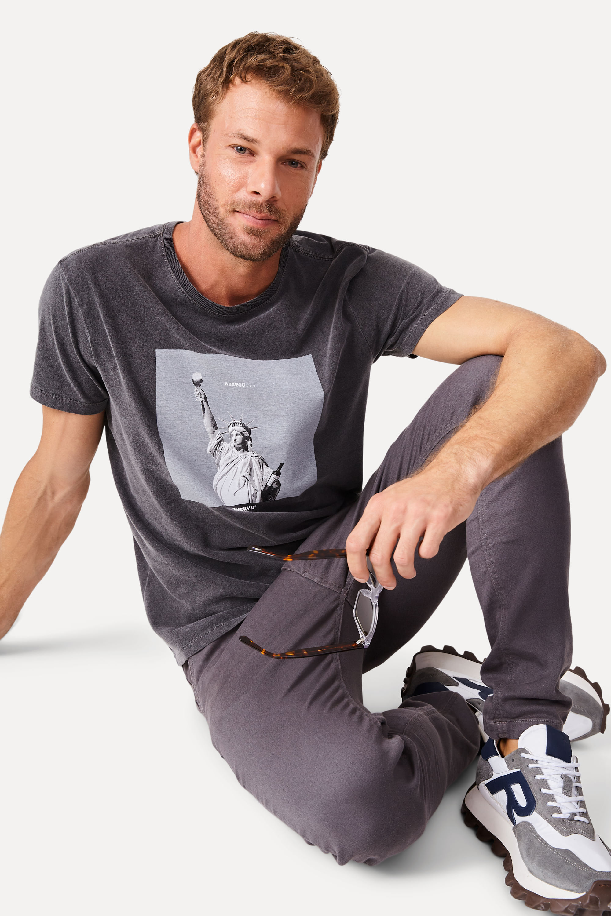 Camiseta Estampada Sextou Ny