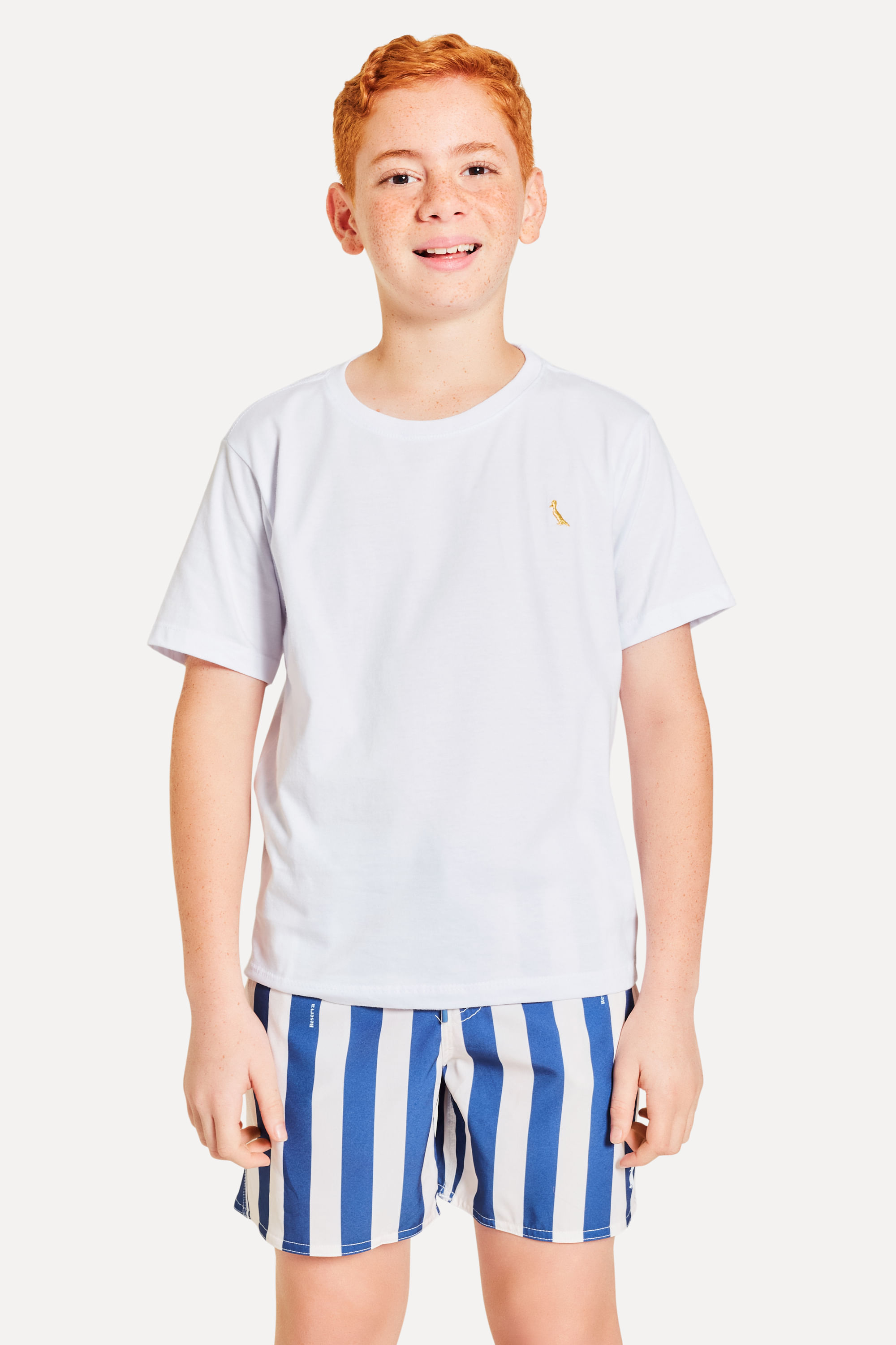 Camiseta Mc Mini Pica Pau Dourado