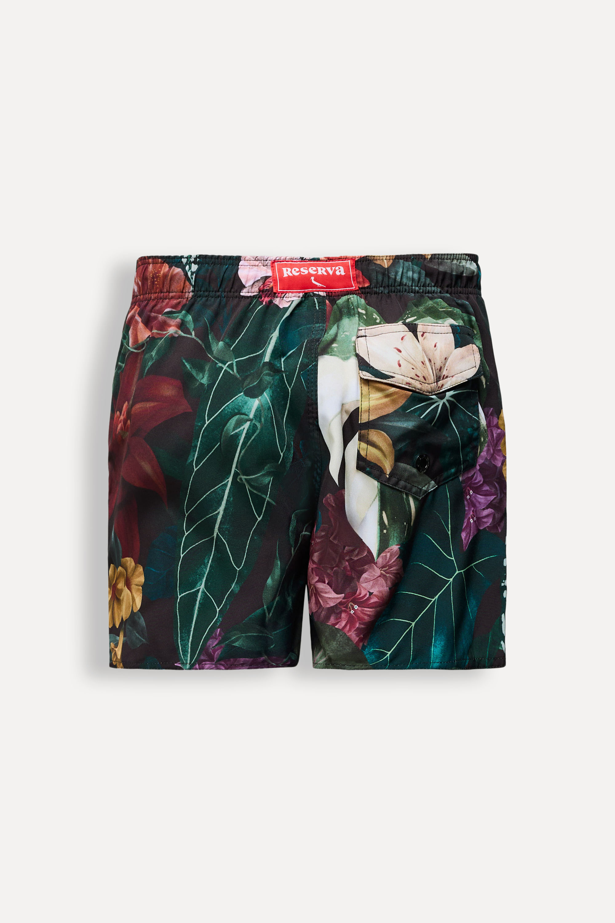 Short Praia Mini Estampa Jardim Botanico