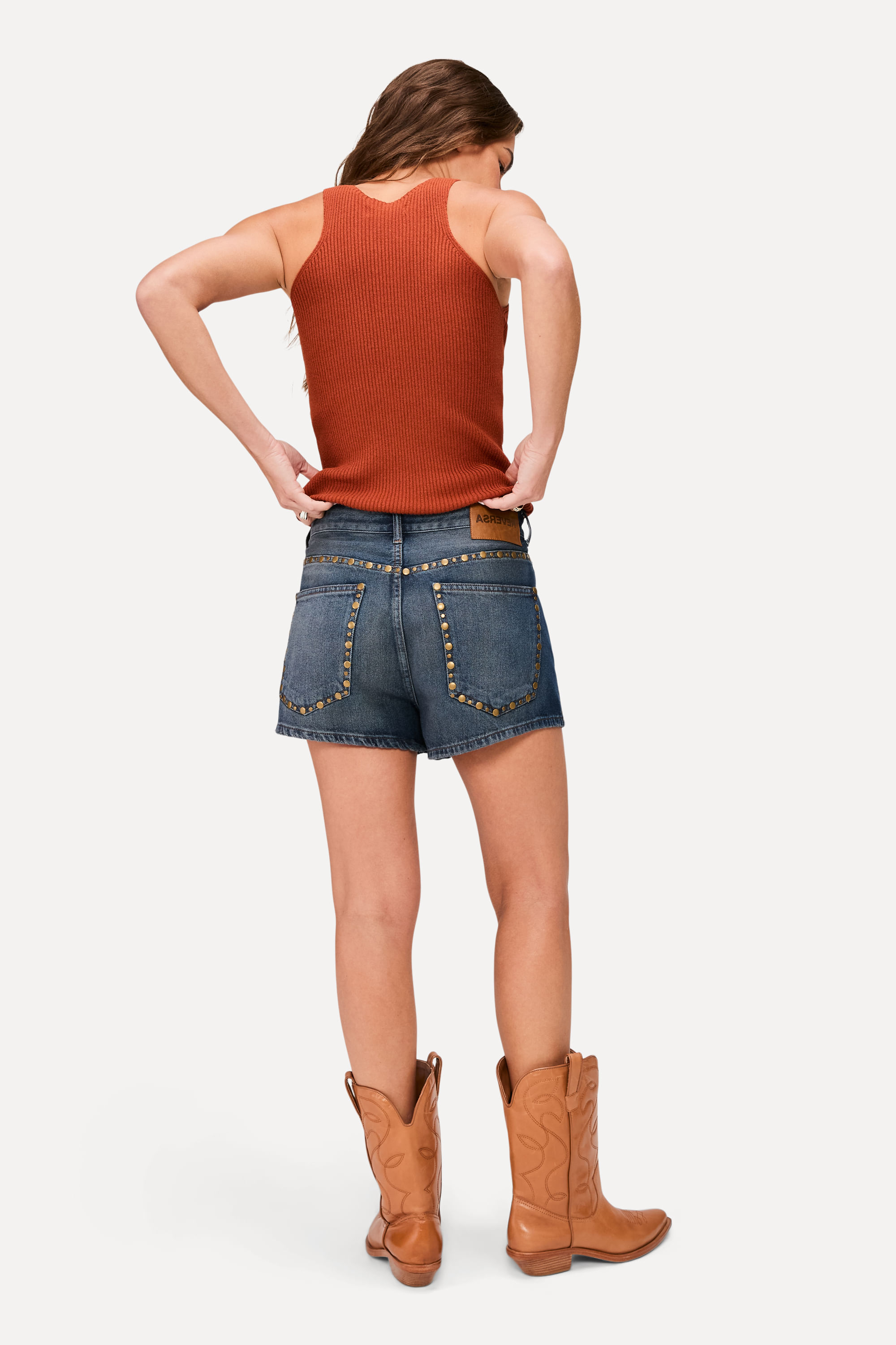 Short Jeans Boyfriend Tachas