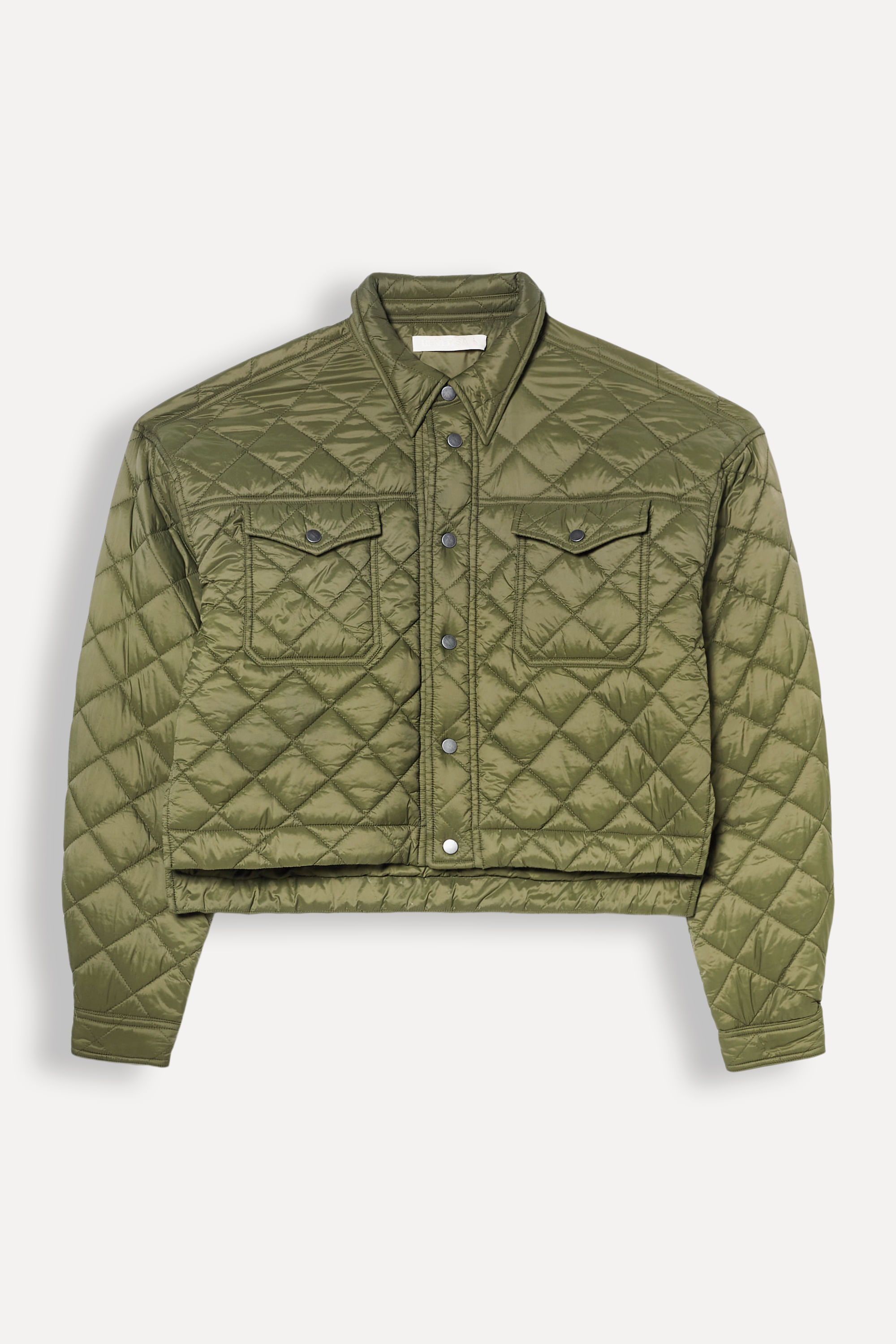 Jaqueta Puffer Militar Double