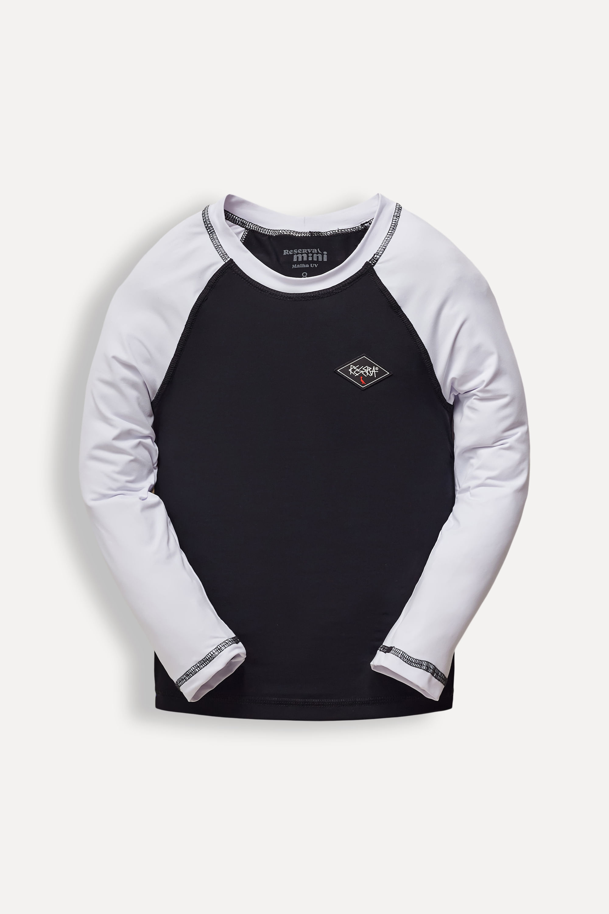 Camiseta Mini Uv Ml Bicolor