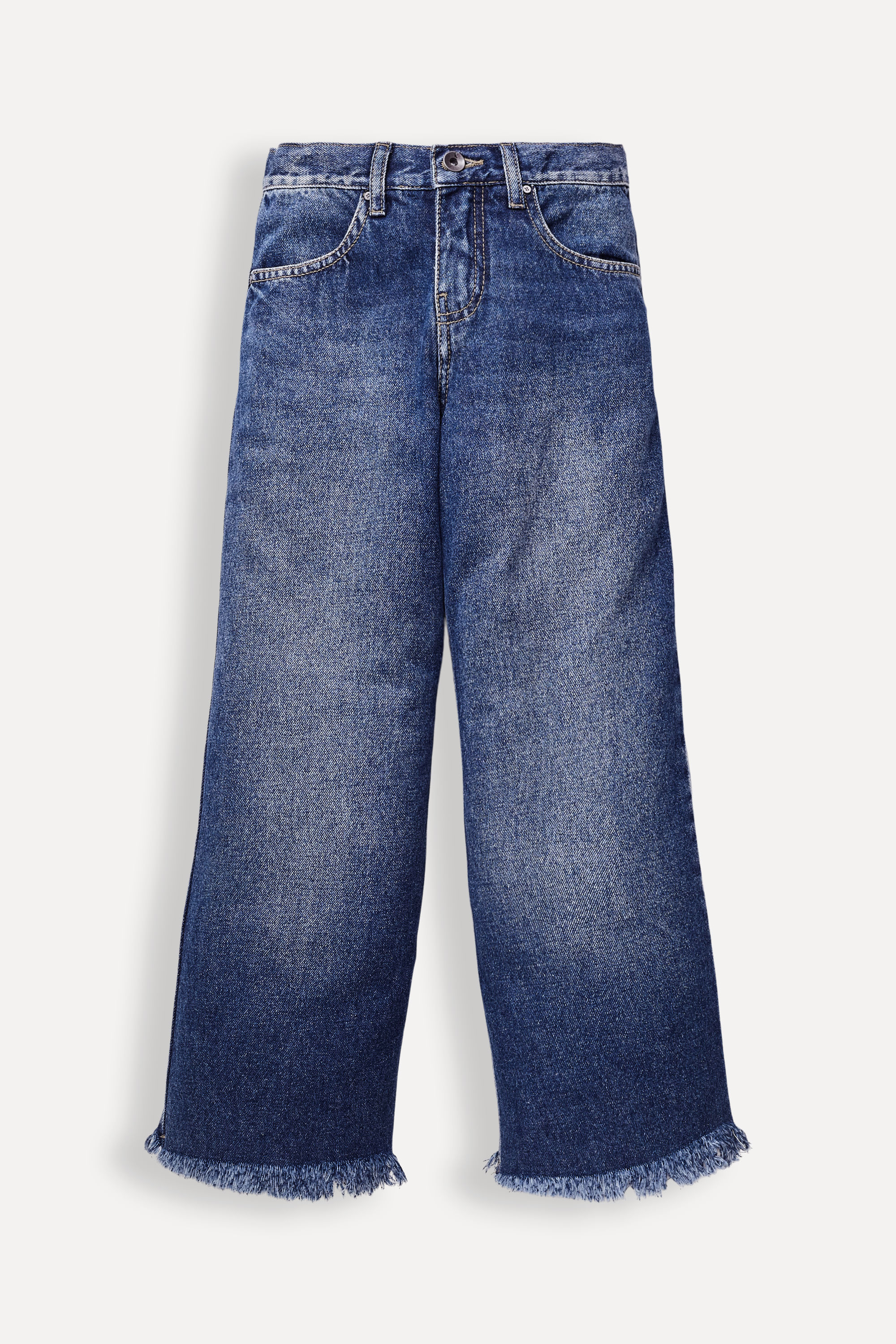 Calca Menina Jeans Wide Fili Cores