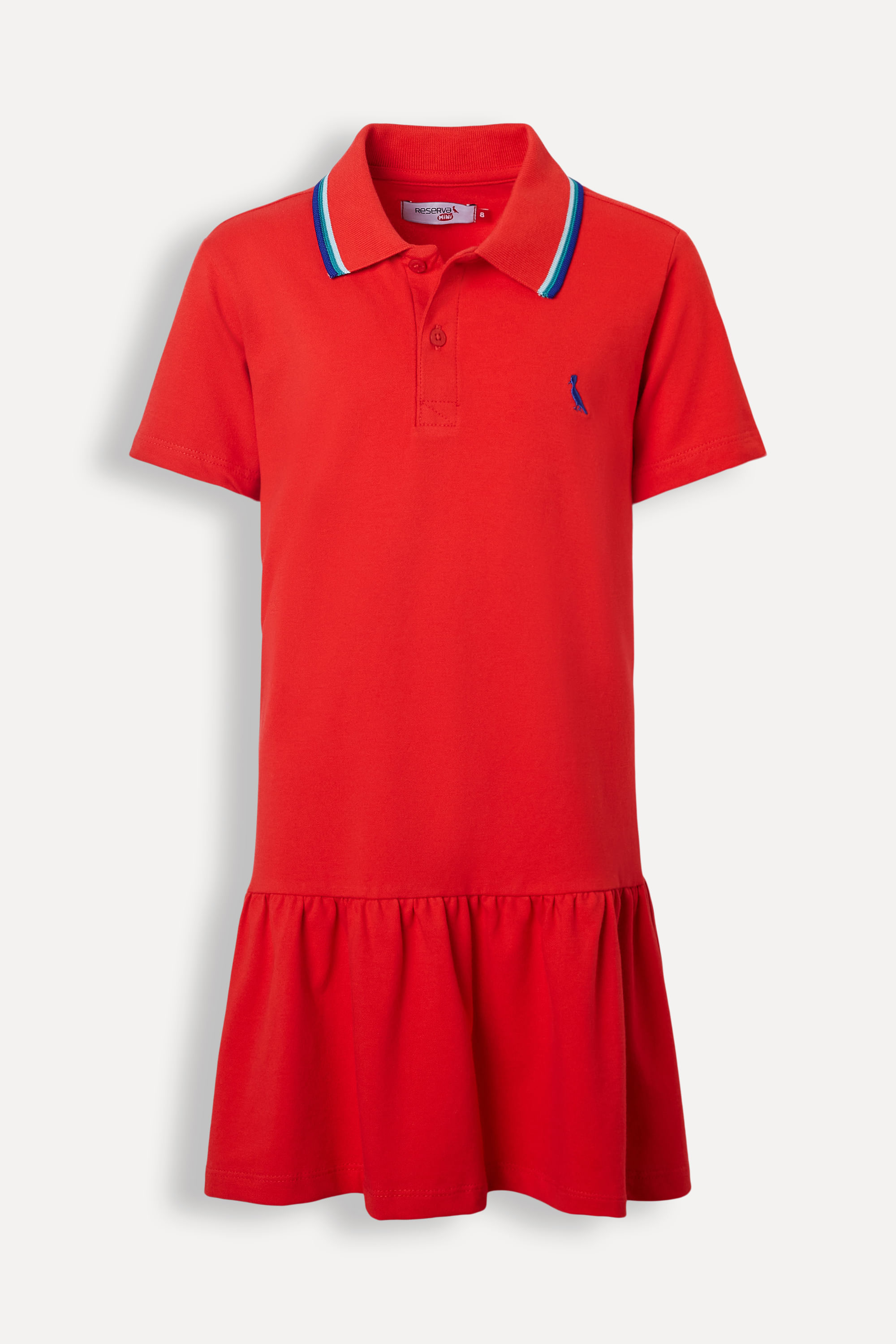 Vestido Polo Menina 3 Frisos