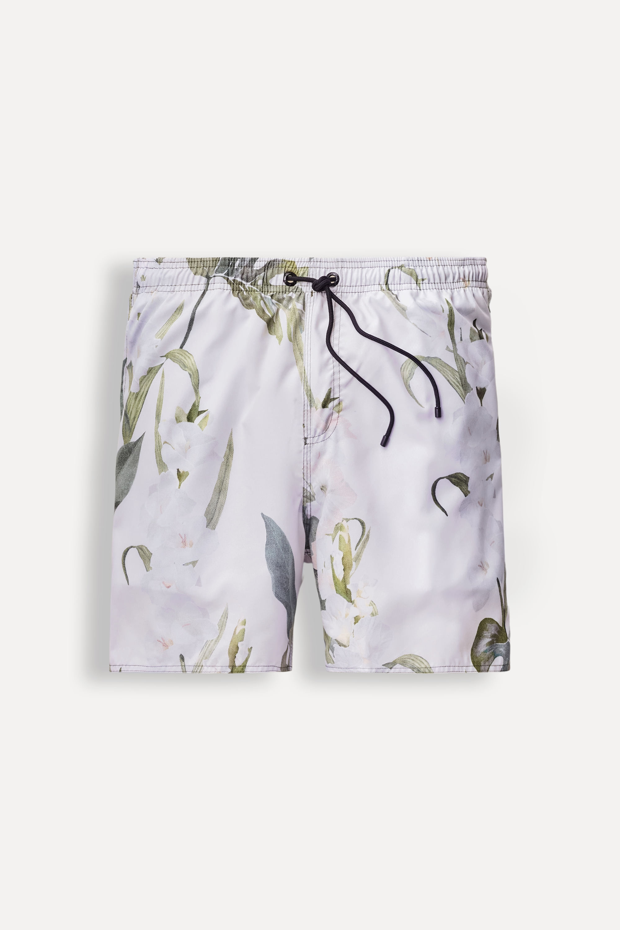 Short Praia Estampado Fresh Flower