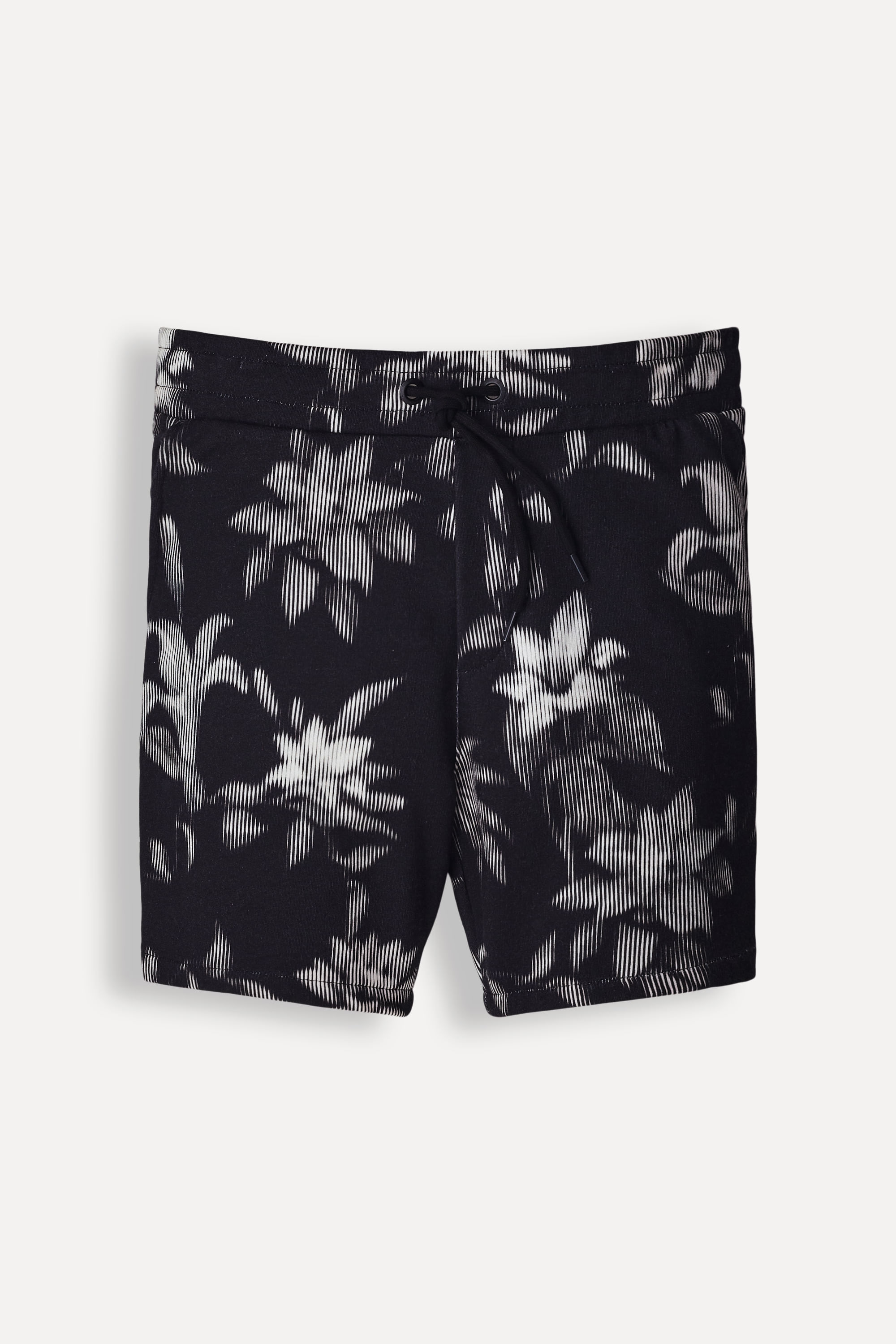 Bermuda Moletom Estampa Blur Flower