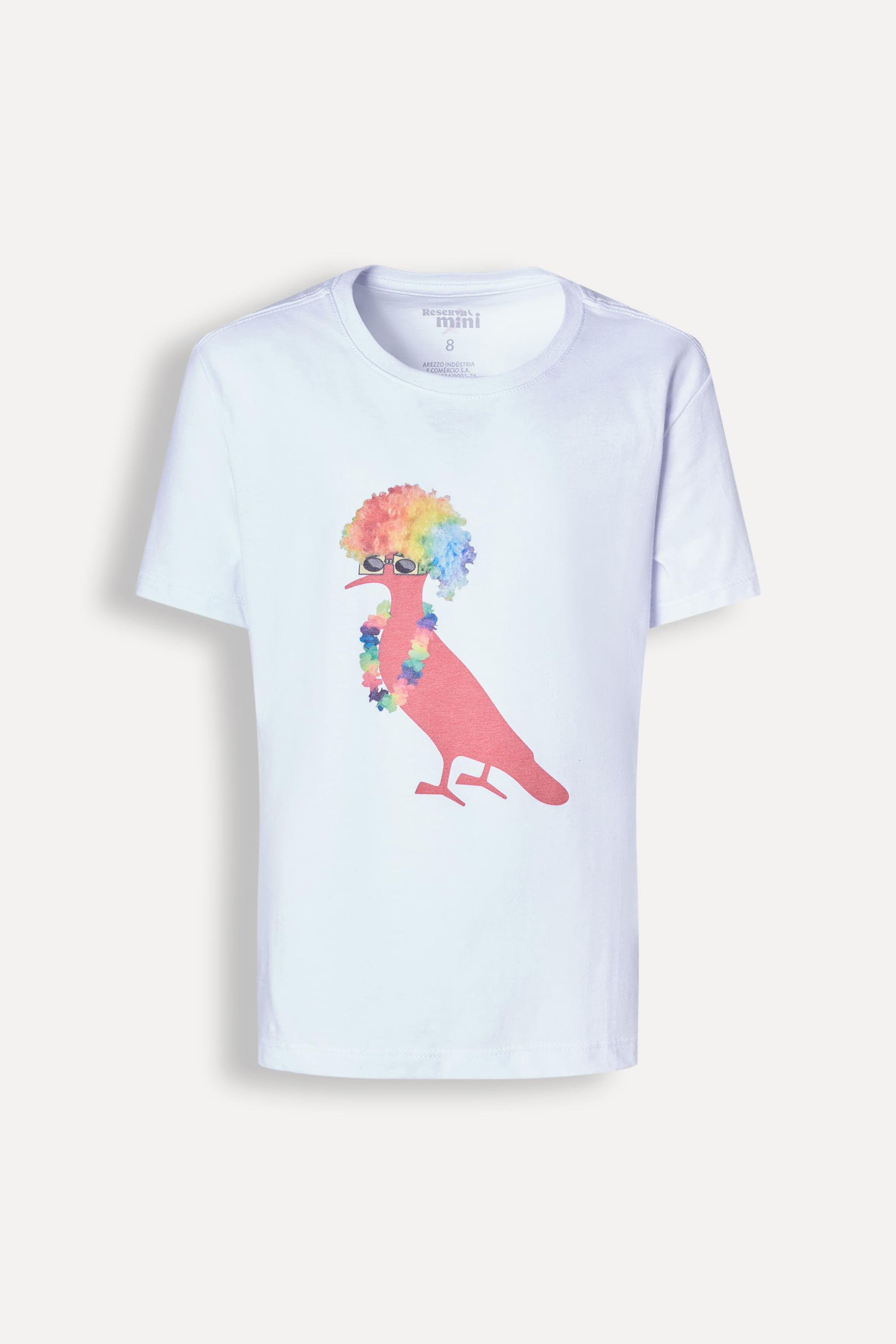 Camiseta Mini Est Pica Pau Bloco De Rua