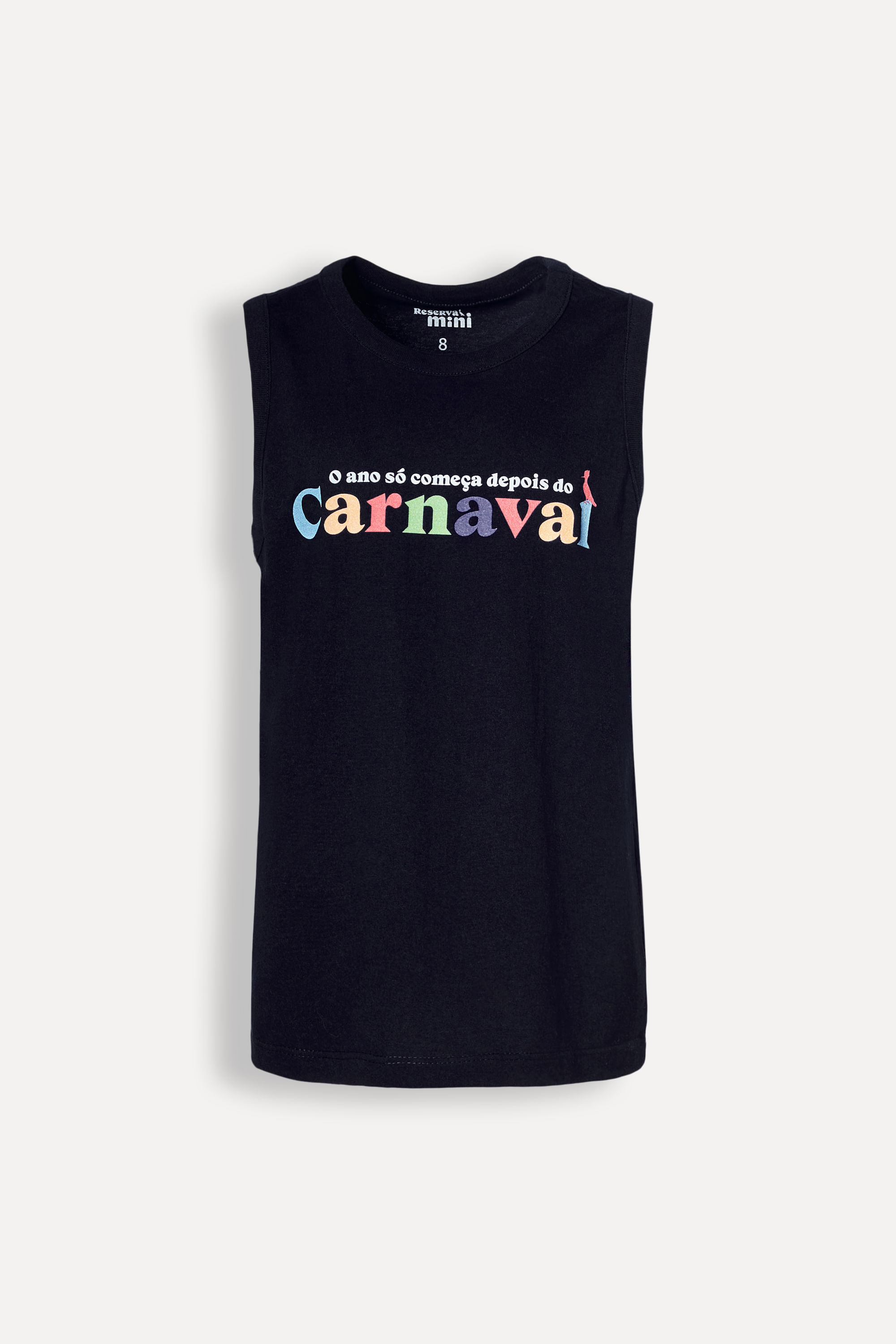 Regata Mini Estampa Depois Do Carnaval