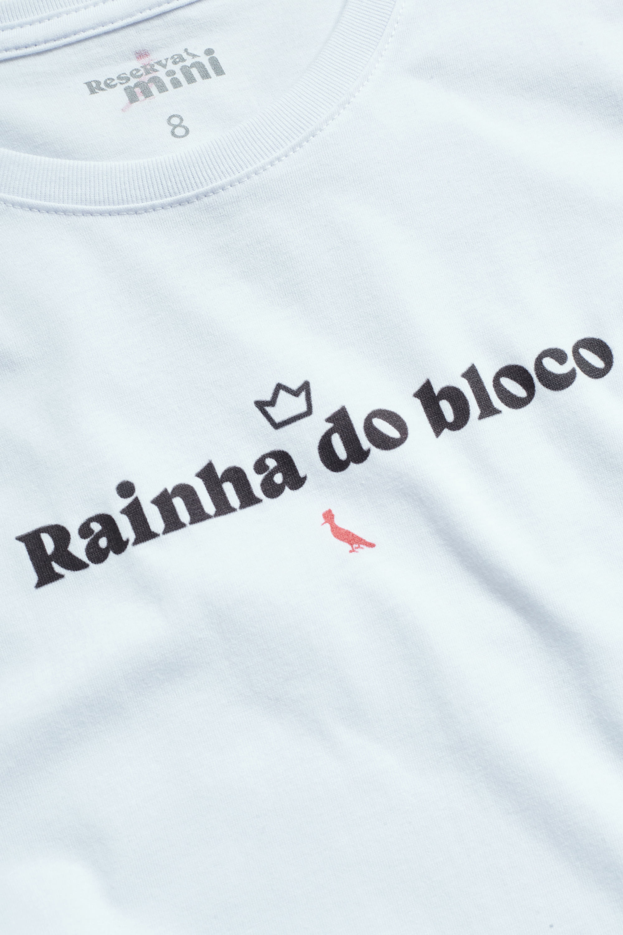 Camiseta Menina Est Rainha Do Bloco