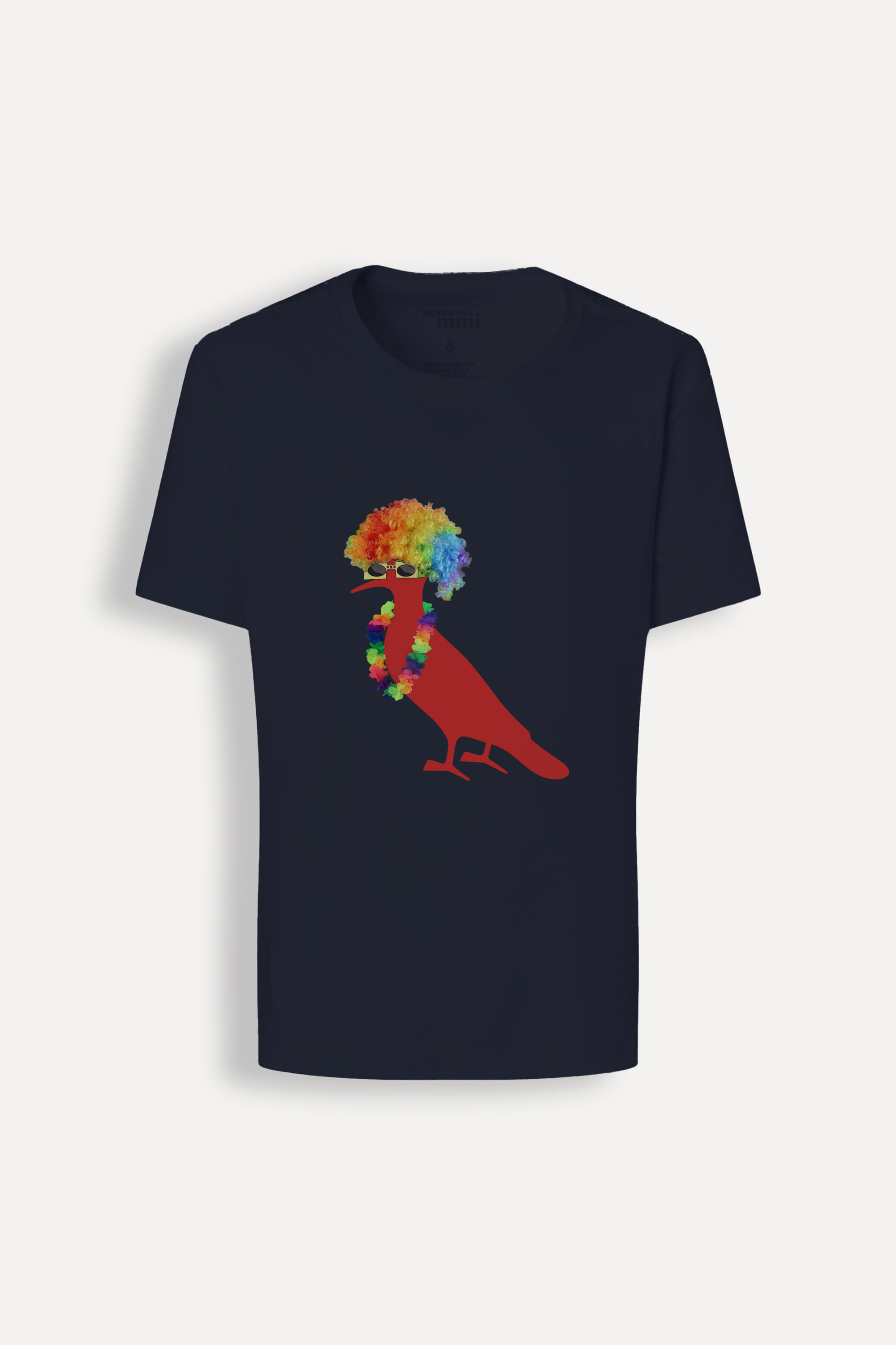 Camiseta Mini Est Pica Pau Bloco De Rua