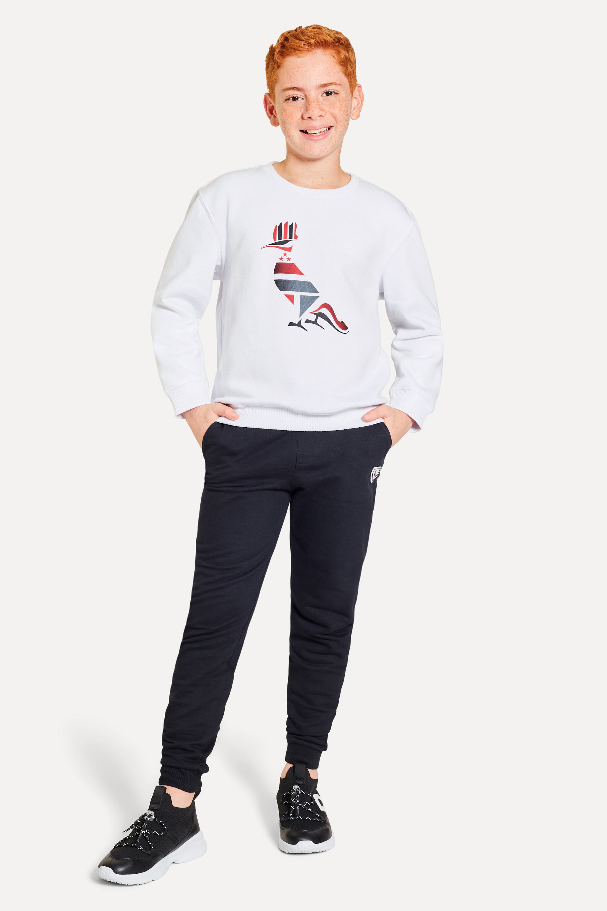 Sueter Moletom Mini Pp Sao Paulino