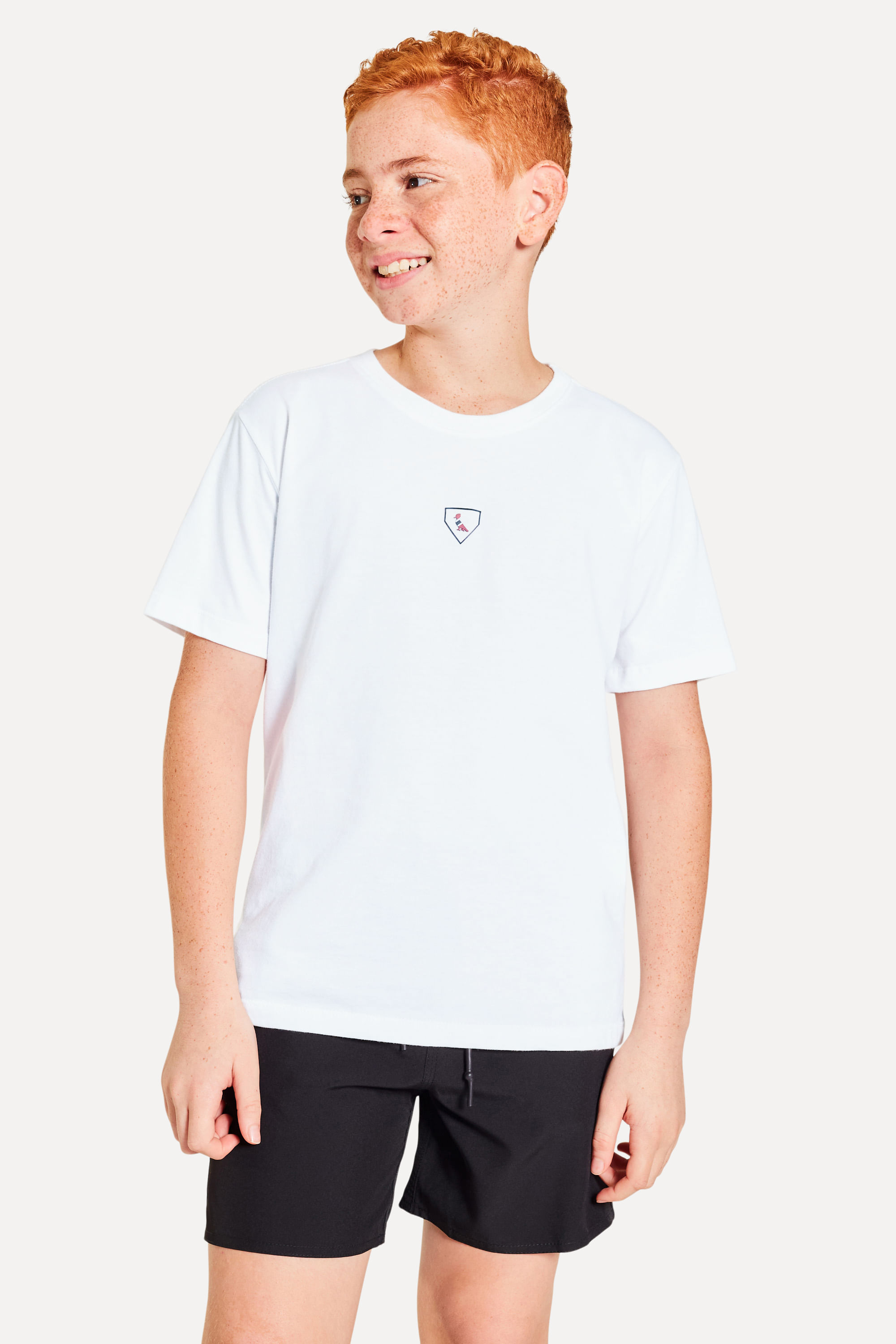 Camiseta Mini Patch Escudo Sp